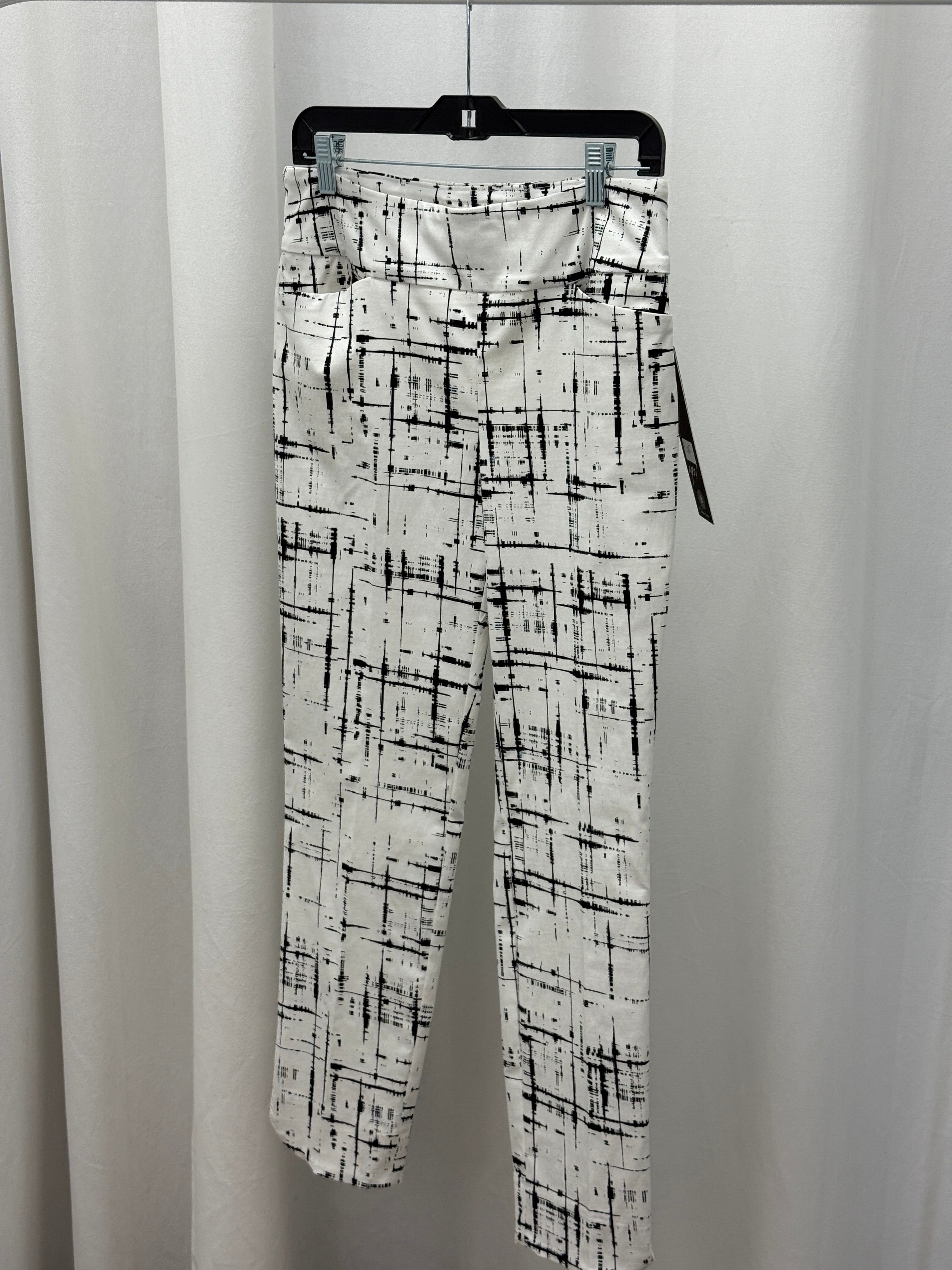 UP! PANTS PAINT PRINT TECHNO PETAL SHORT PANT