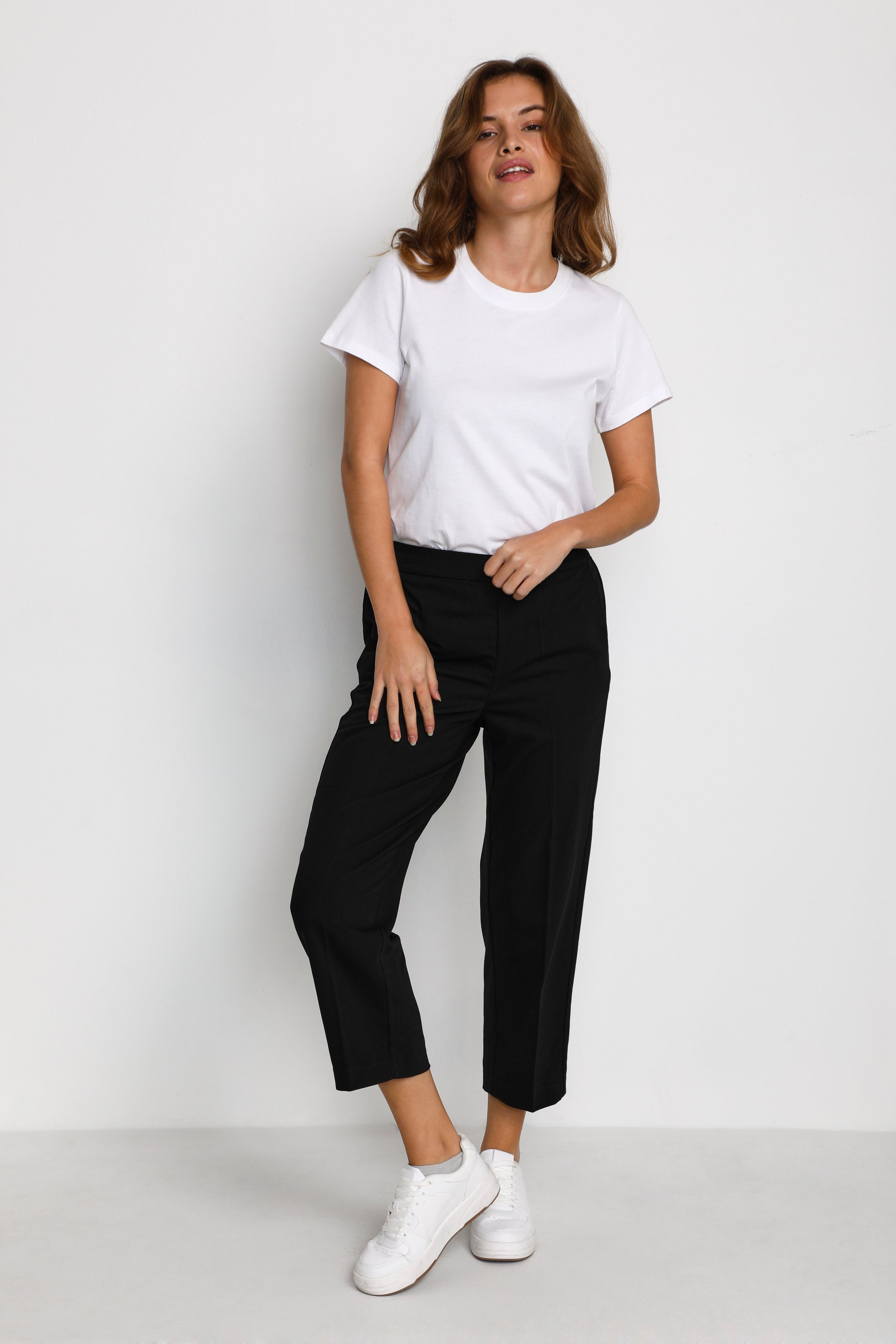 KAFFE KASAKURA CROP PANT