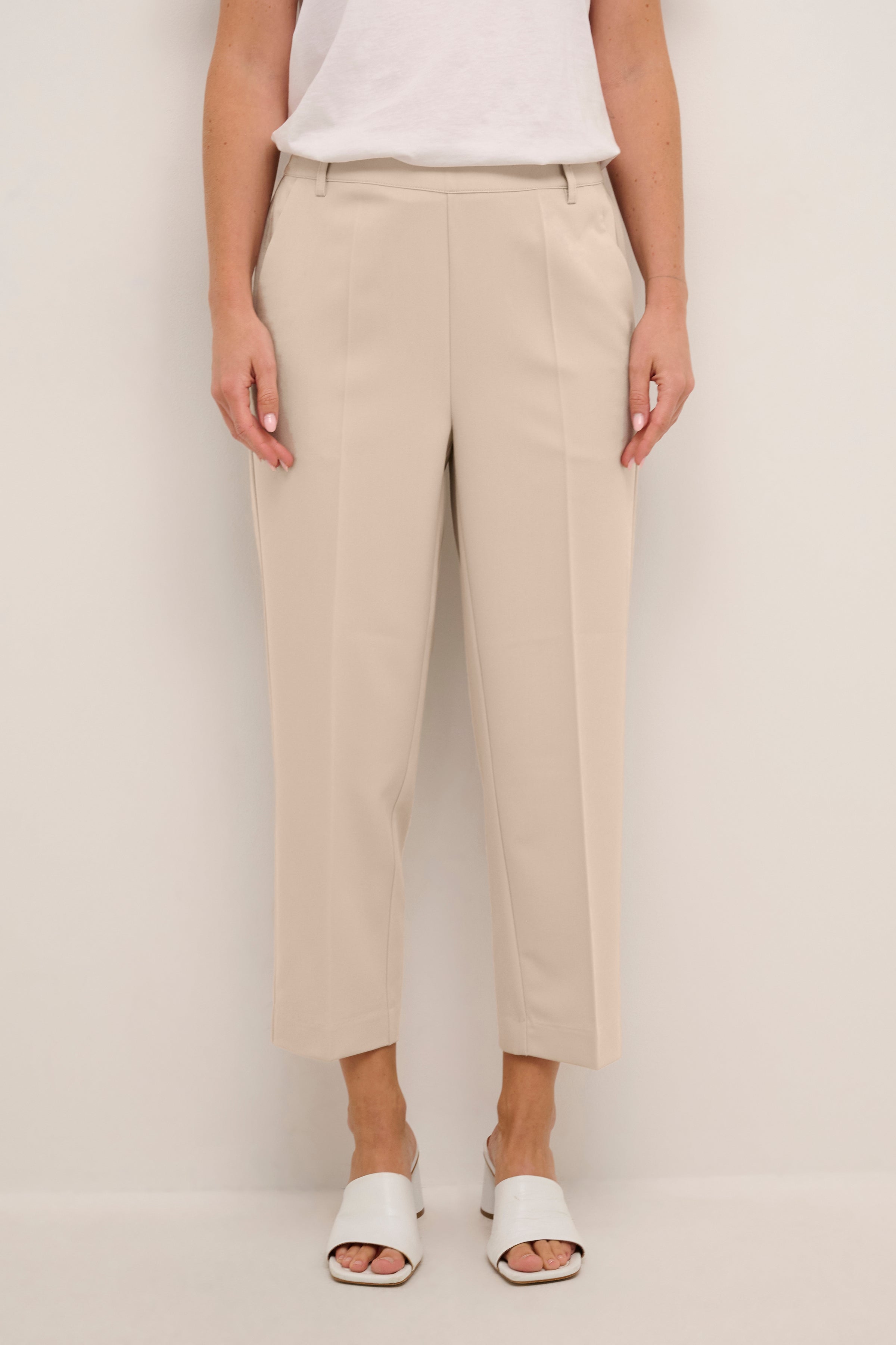 KAFFE KASAKURA SPRING CROP PANT