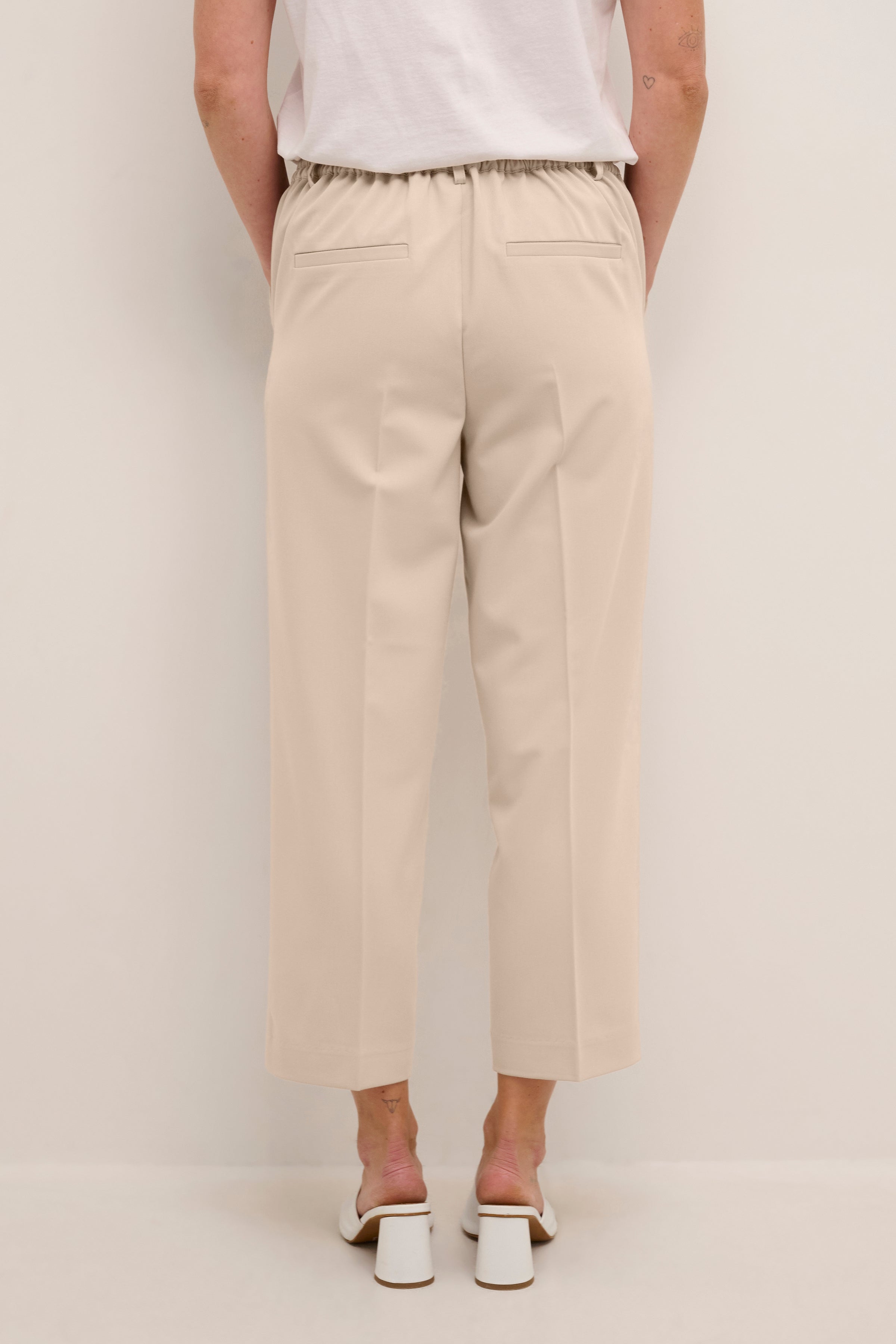 KAFFE KASAKURA SPRING CROP PANT