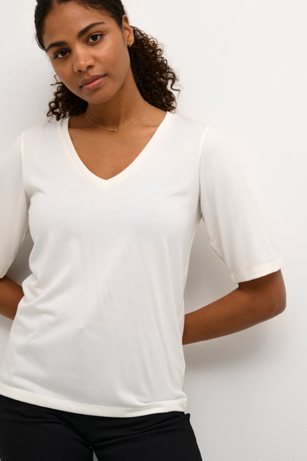 KAFFE KALISE 1/2 SLEEVE T SHIRT