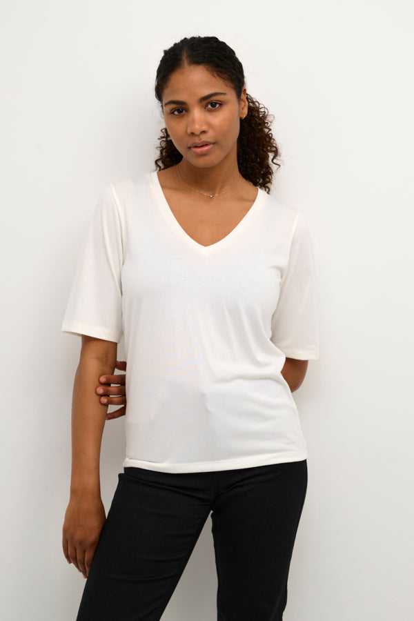 KAFFE KALISE 1/2 SLEEVE T SHIRT