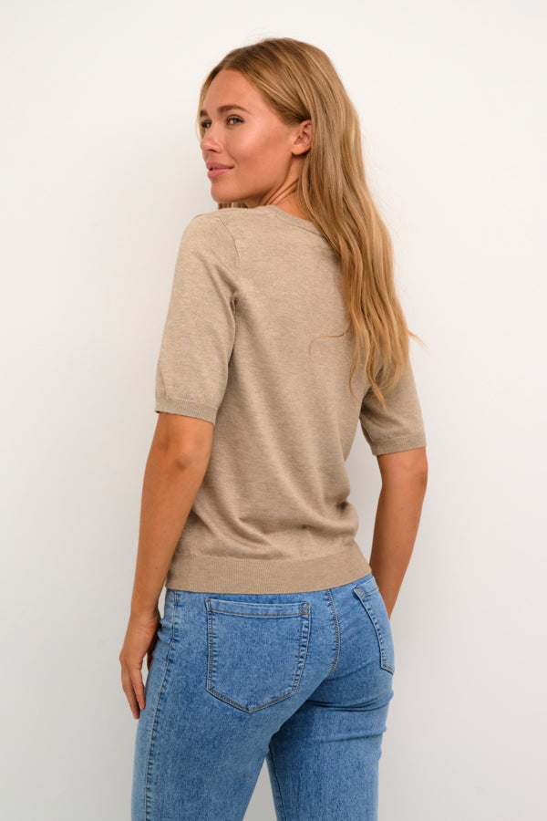 KAFFE KALIZZA V NECK PULLOVER