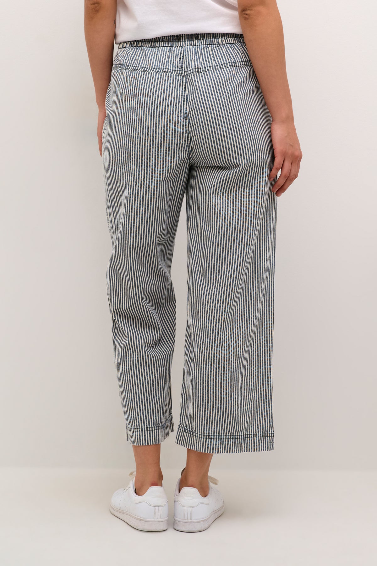 KAFFE KANAYA STIPED CULOTTE PANTS