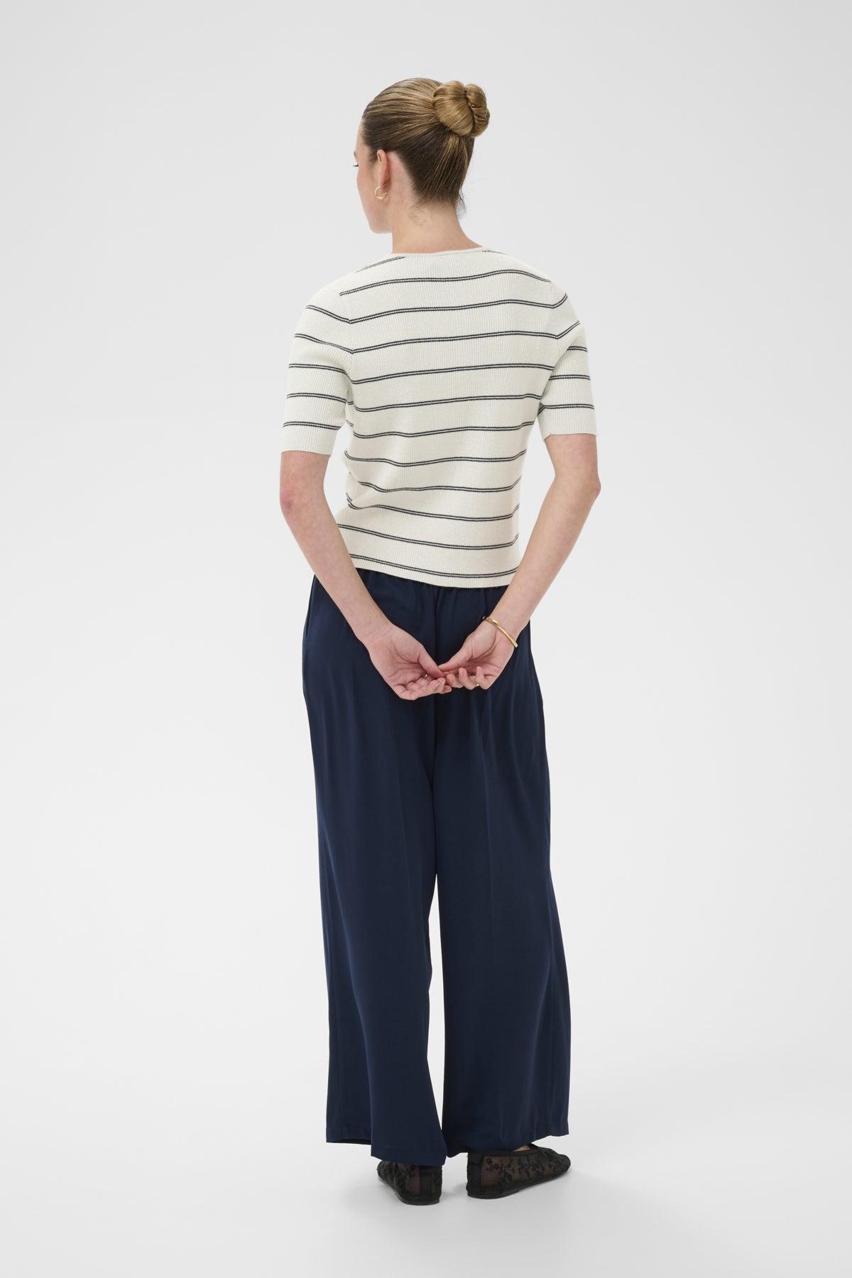 KAFFE KAMORITA BUTTON UP CARDIGAN TOP