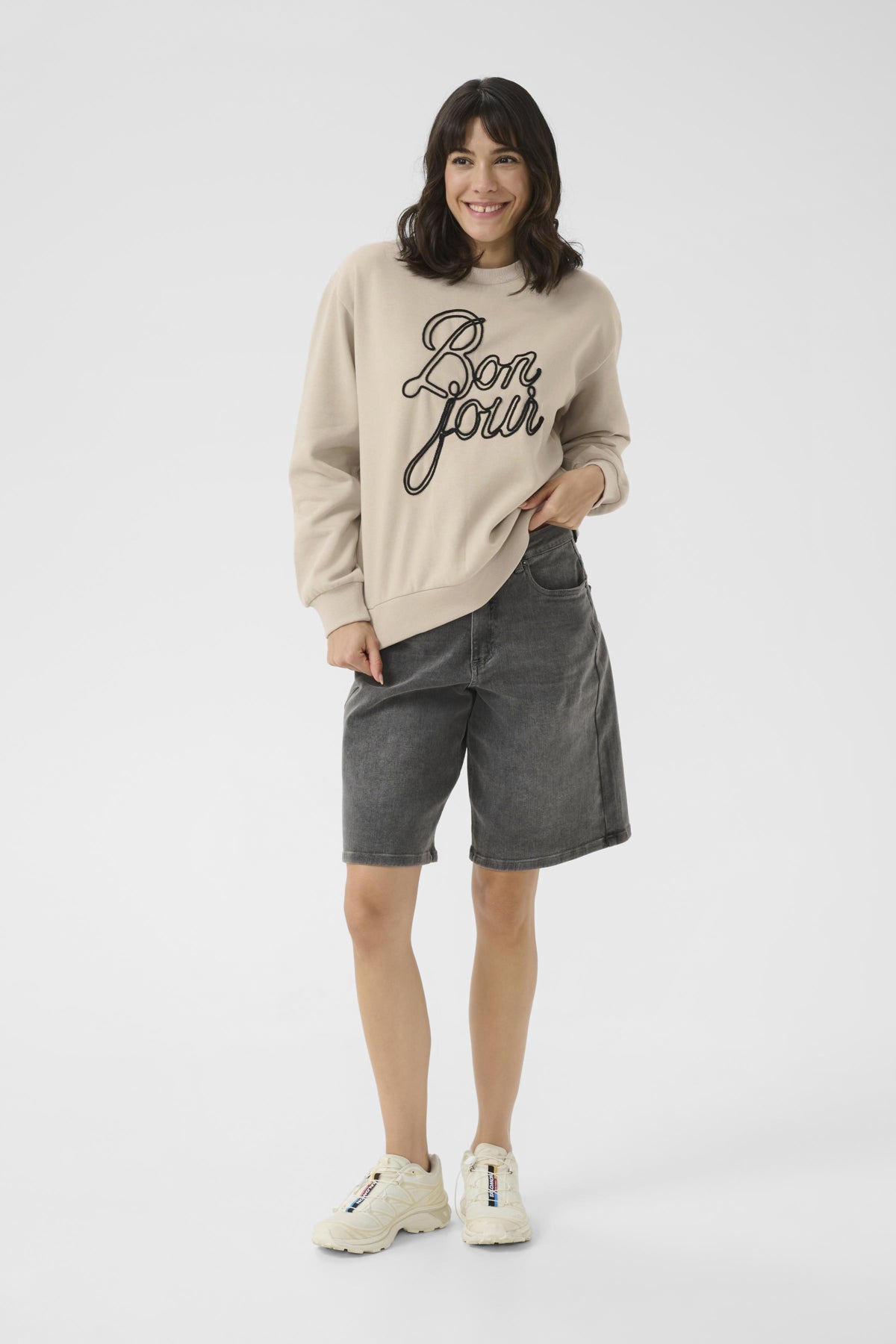 KAFFE KABERTA SWEATSHIRT