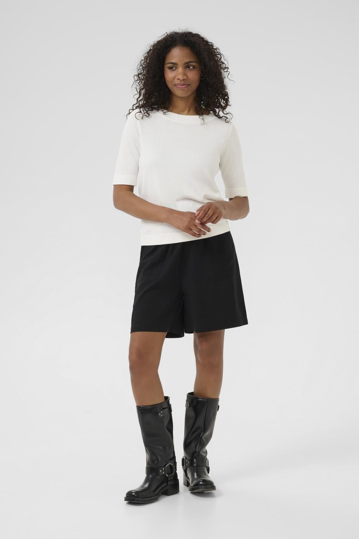 KAFFE KALIZZA BOATNECK SWEATER
