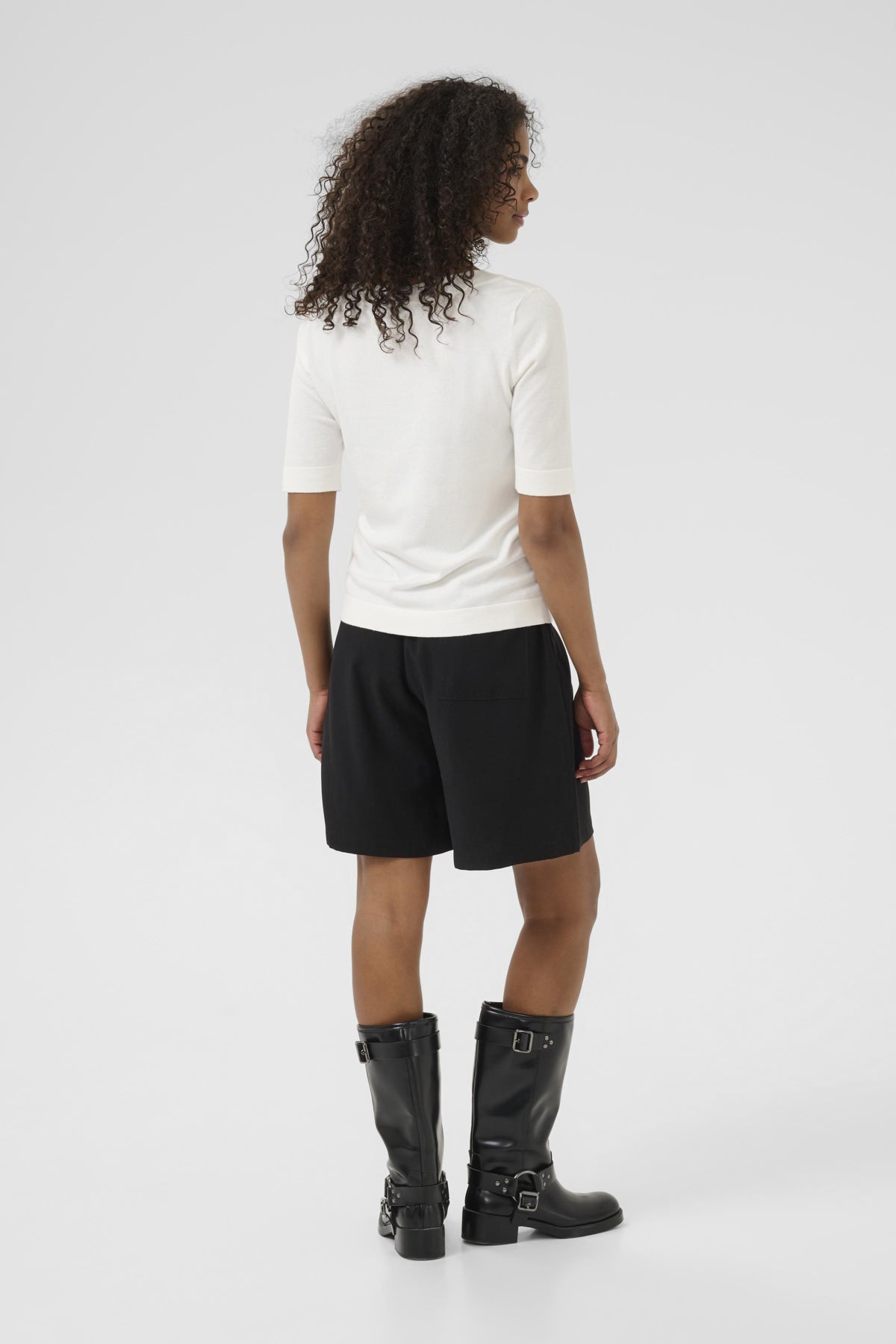 KAFFE KALIZZA BOATNECK SWEATER