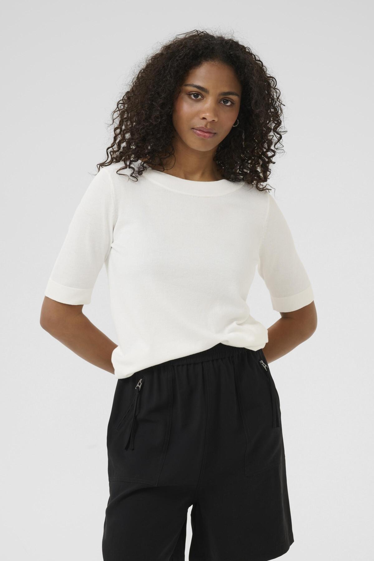 KAFFE KALIZZA BOATNECK SWEATER