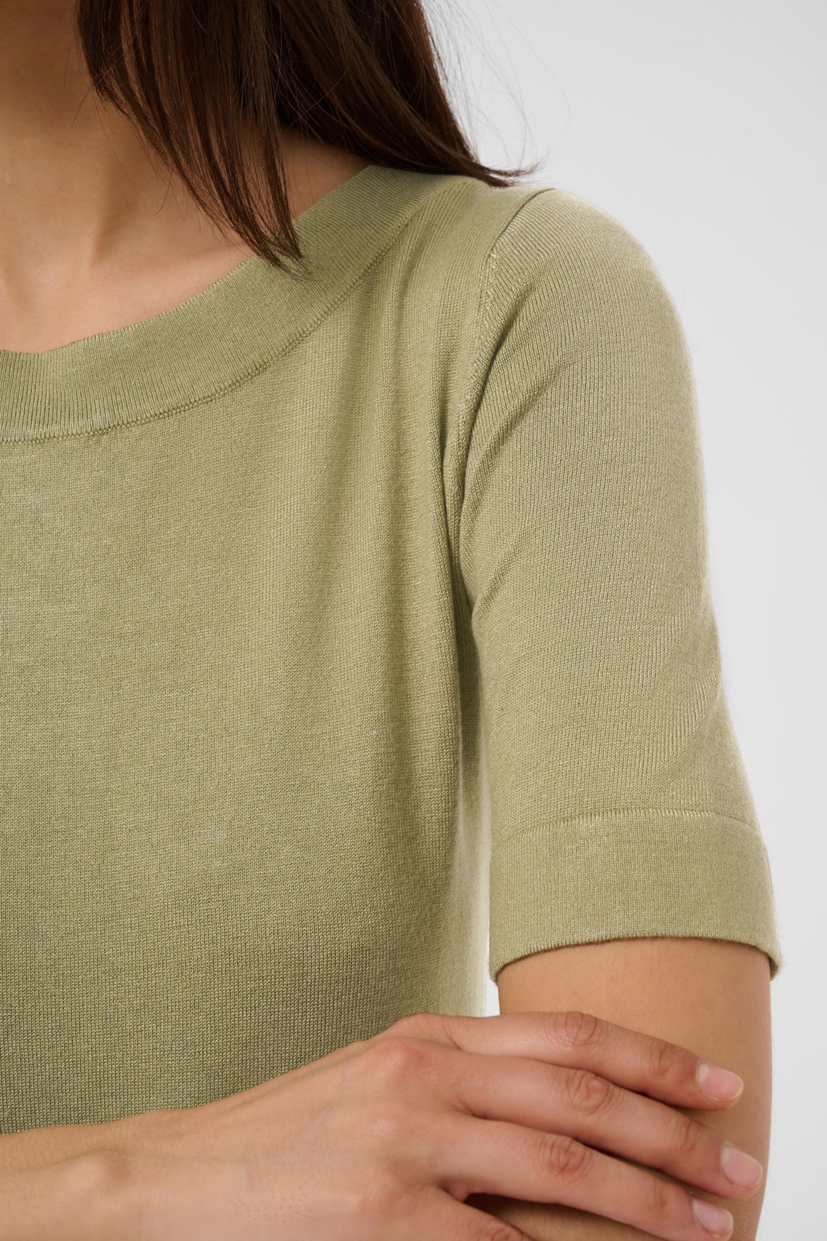 KAFFE KALIZZA BOATNECK SWEATER