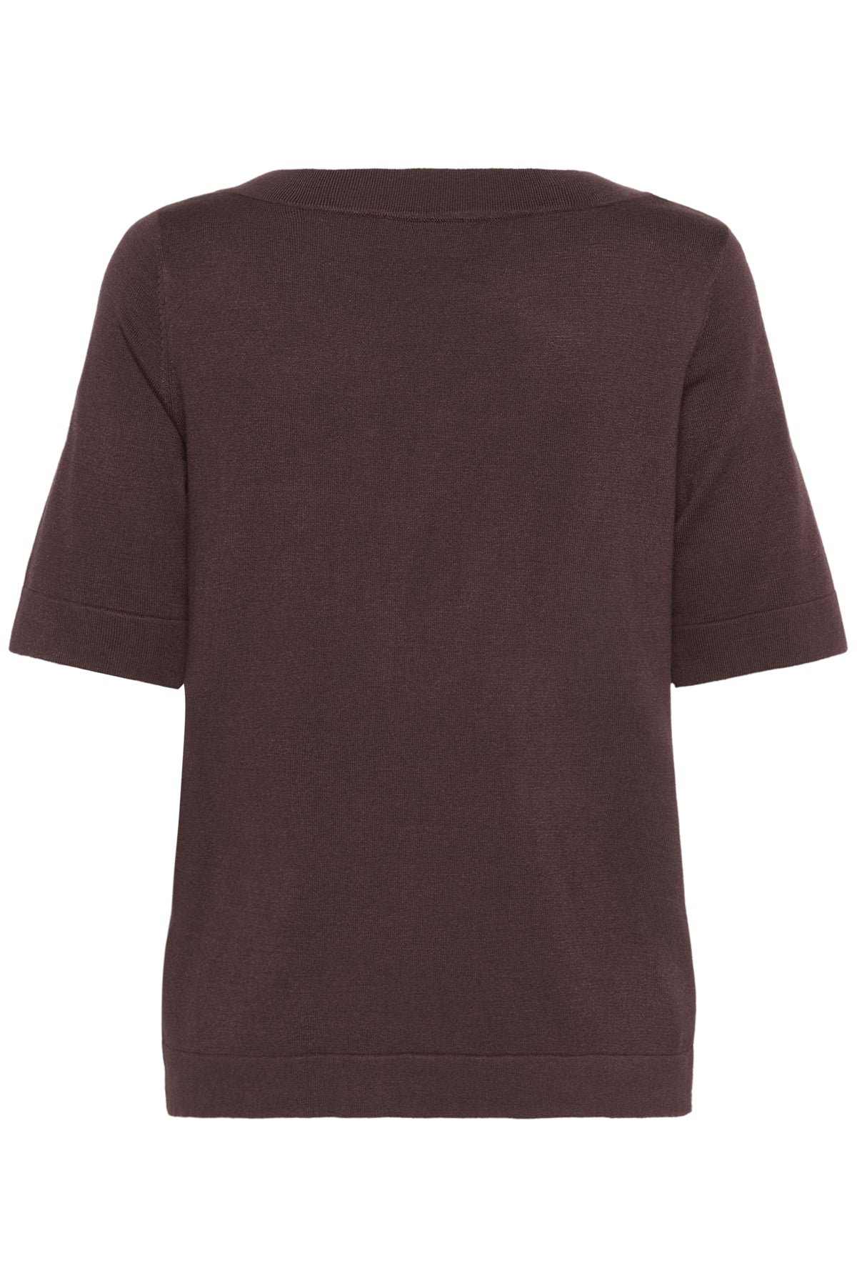 KAFFE KALIZZA BOATNECK SOLID PULLOVER