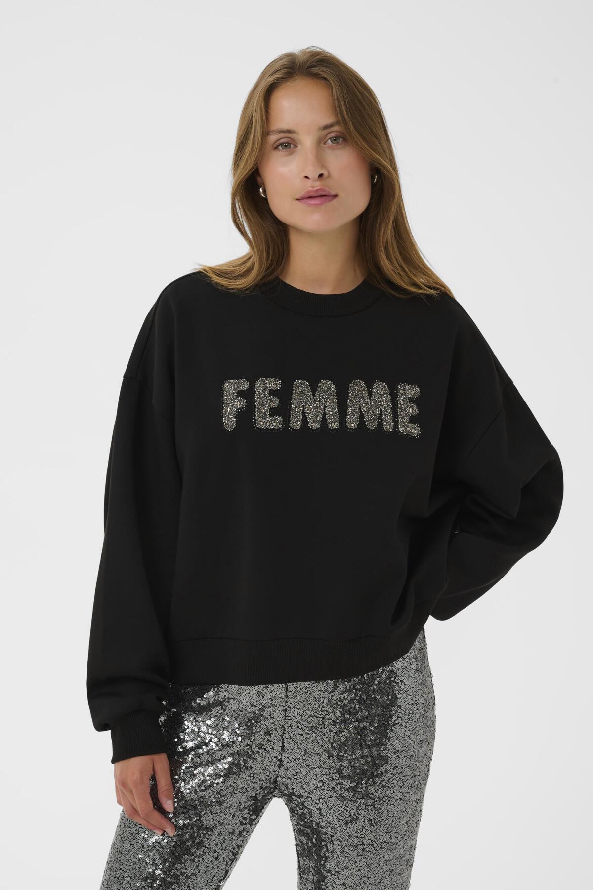 KAFFE LISE SWEATSHIRT