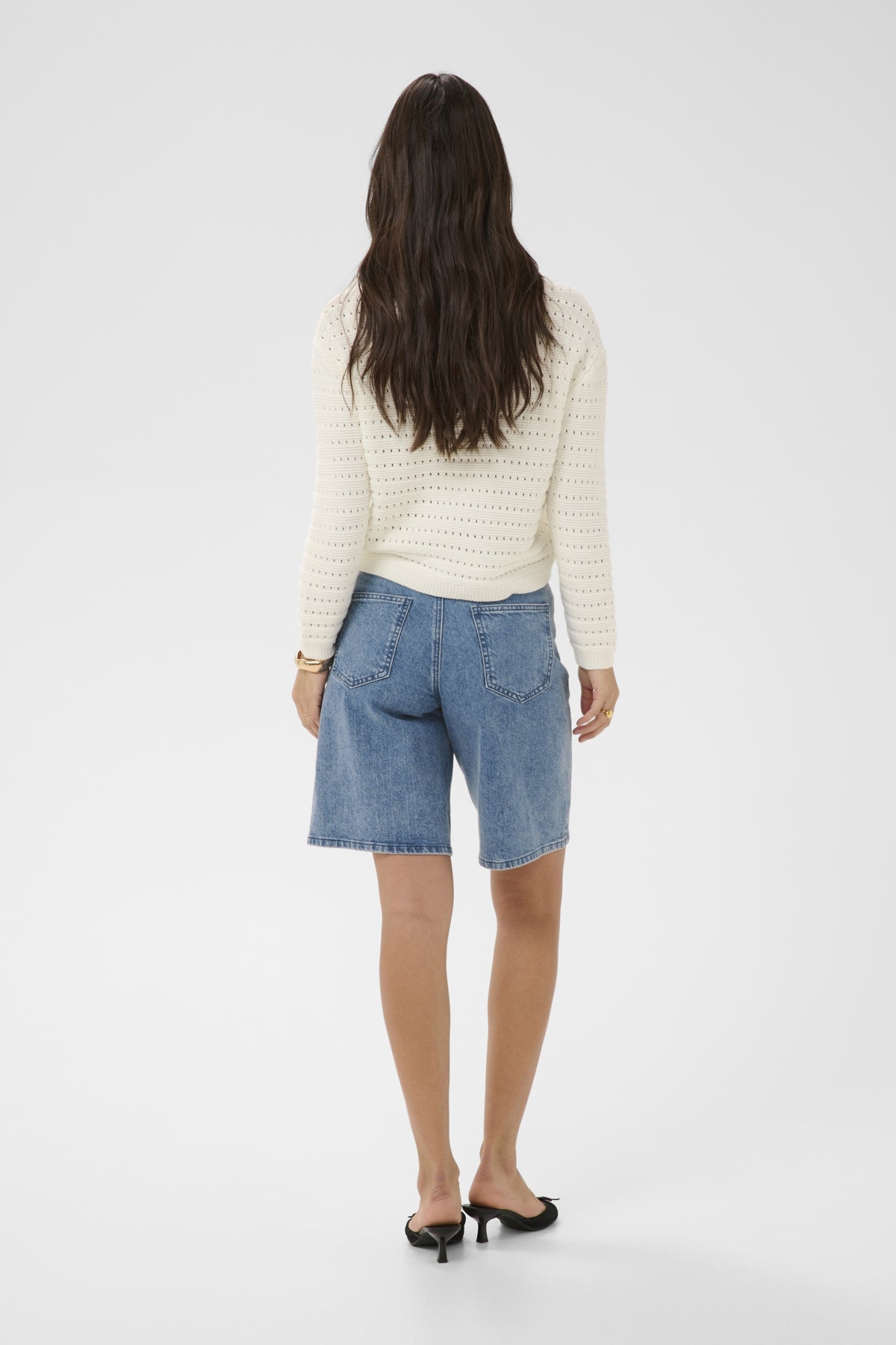 KAFFE KAVALLIS DENIM SHORTS