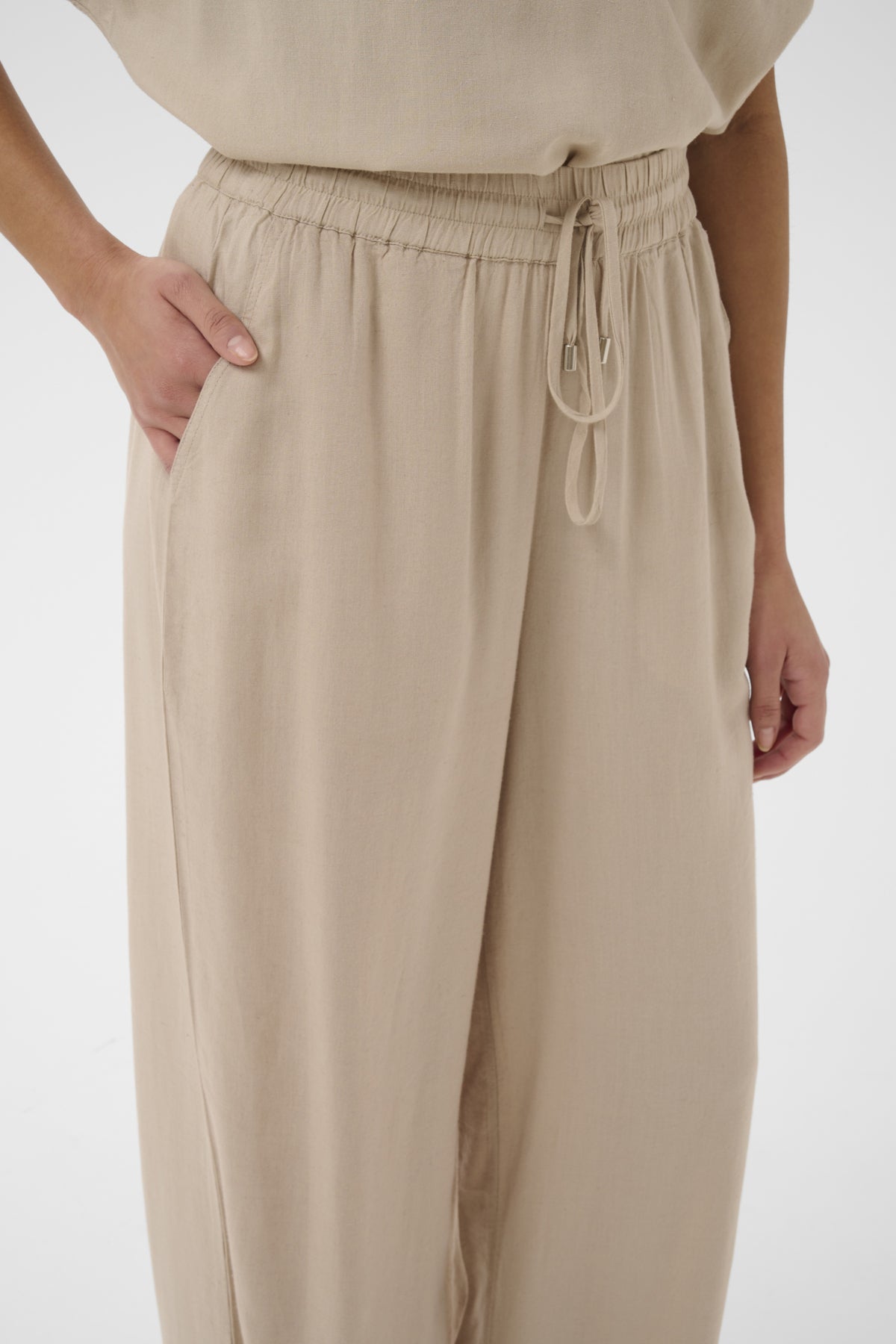 KAFFE KAMILIA WIDE LEG PANTS