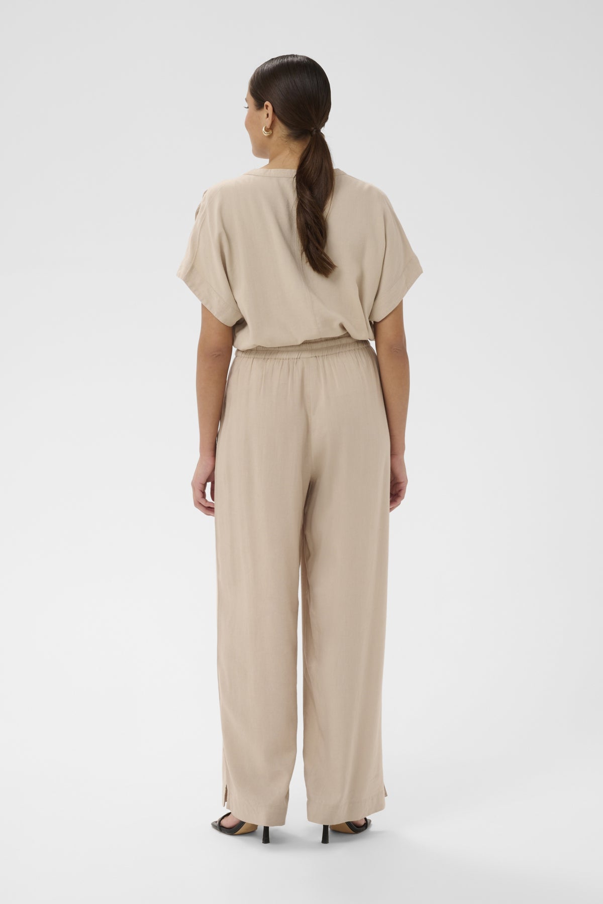 KAFFE KAMILIA WIDE LEG PANTS
