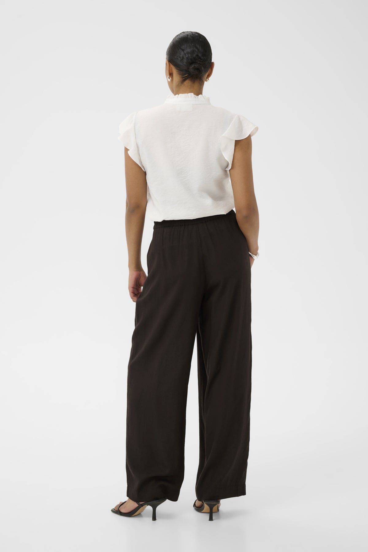 KAFFE KAMILIA WIDE LEG PANTS
