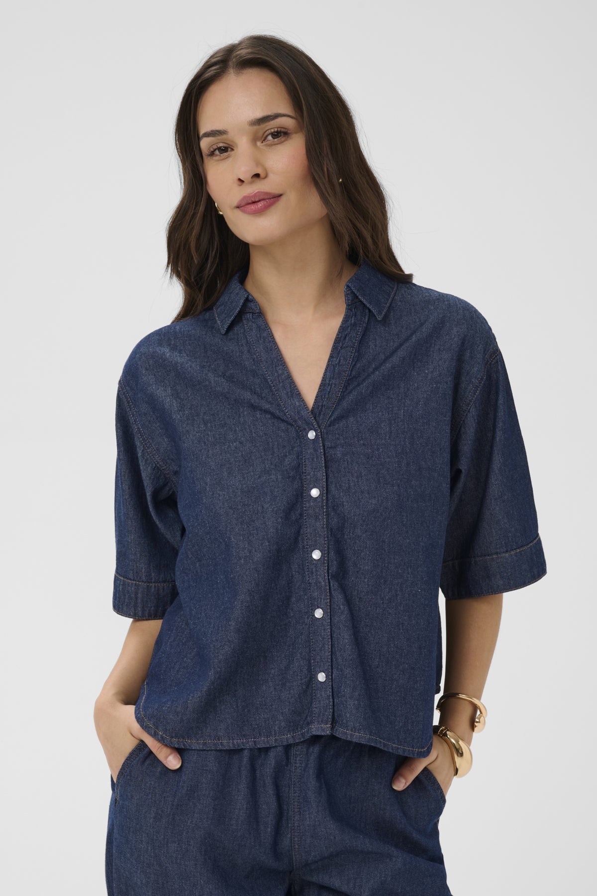 KAFFE KAJADE DENIM SHIRT