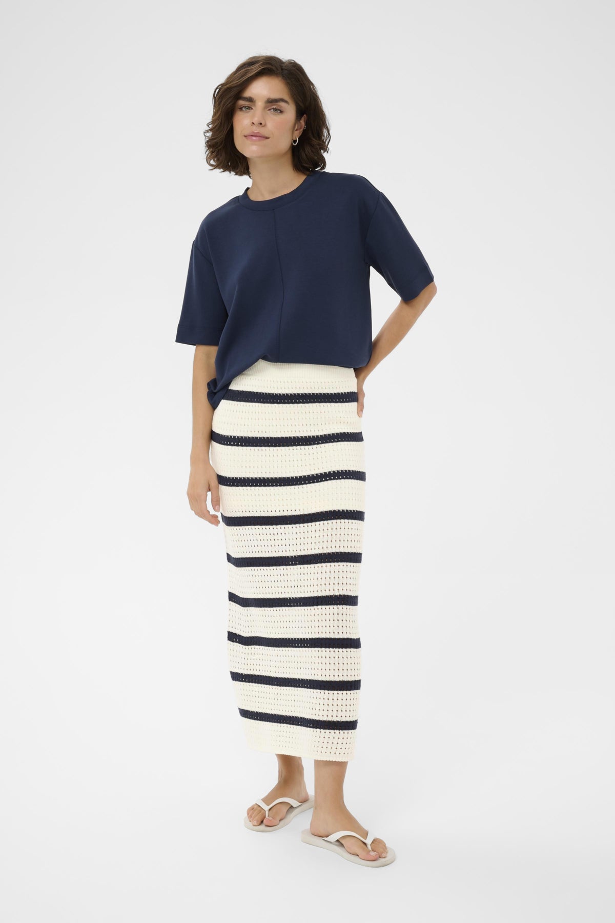 KAFFE KABRIANNA KNIT SKIRT