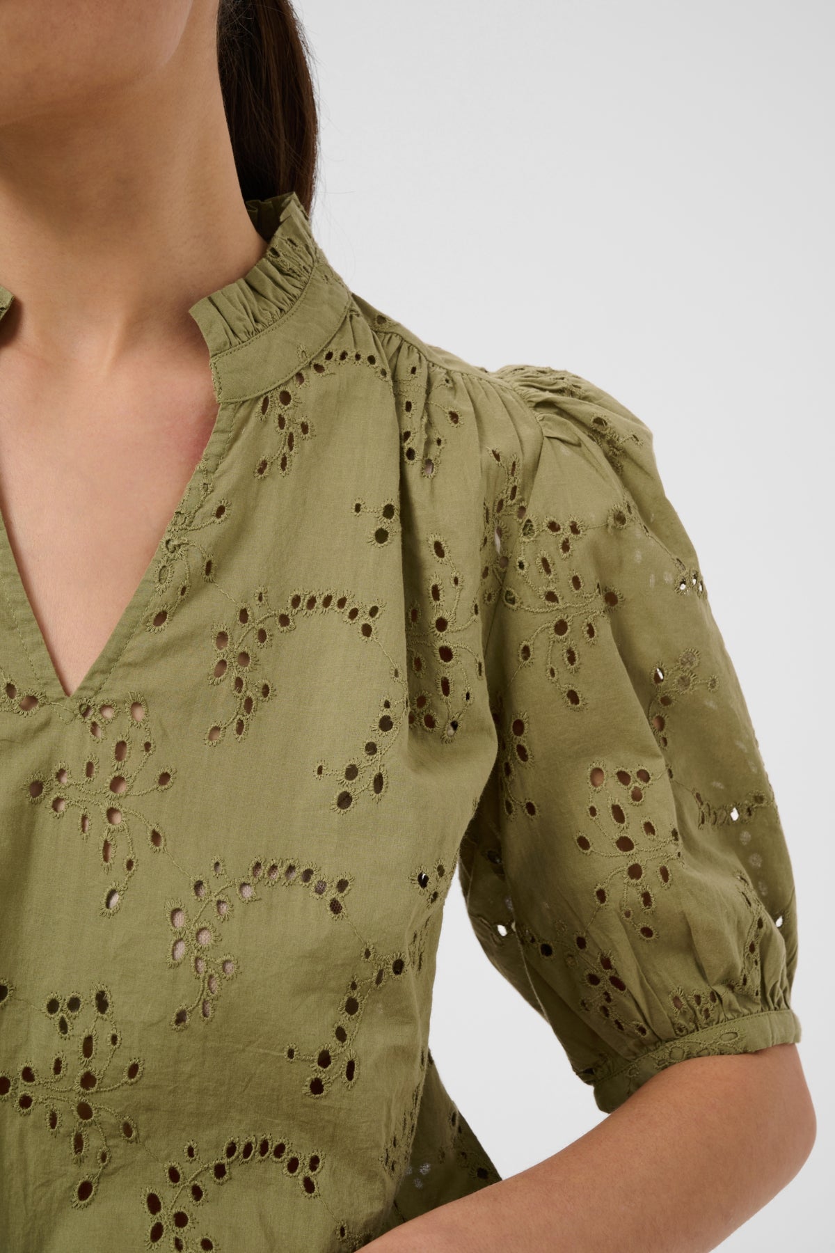 KAFFE KASIV COTTON BLOUSE