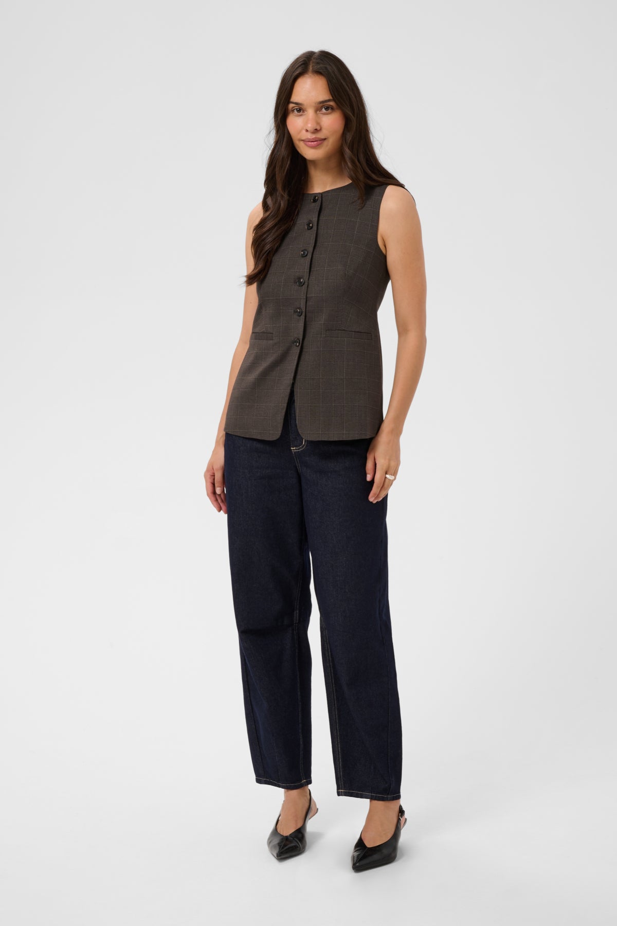 KAFFE KALENORA WAISTCOST VEST