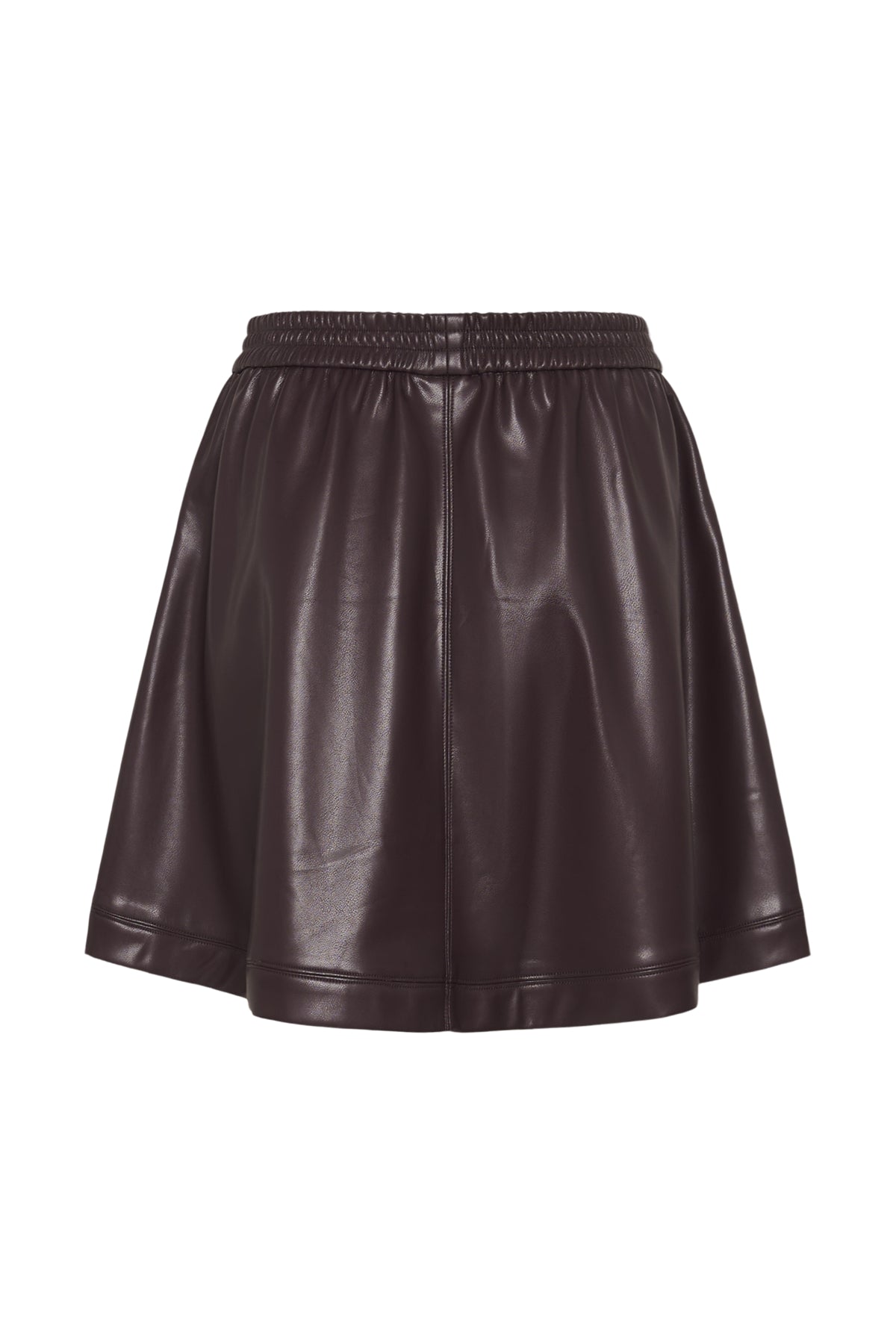 KAFFE KAARENSE FAUX LEATHER SKIRT