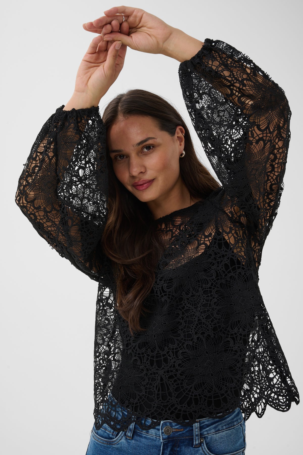 KAFFE KAGORI BLOUSE