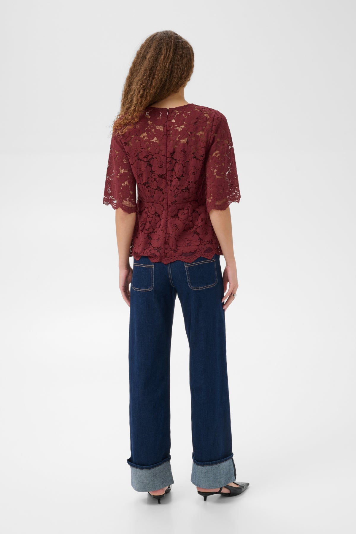 KAFFE KASITA BLOUSE