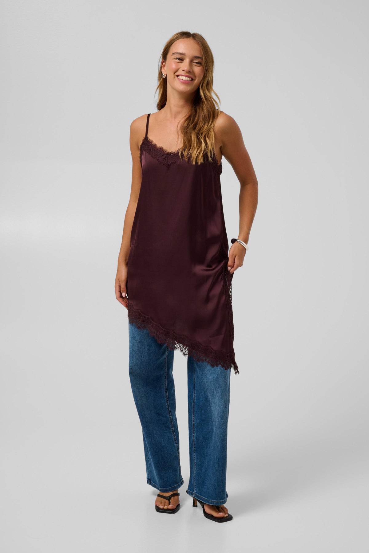 KAFFE KAMIALA STRAP TOP