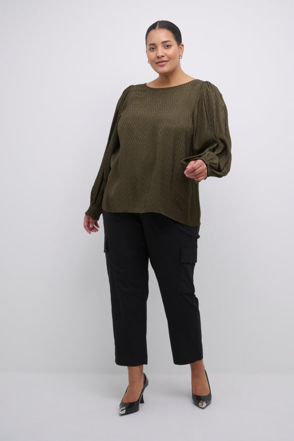 KAFFE CURVE JULIET BLOUSE