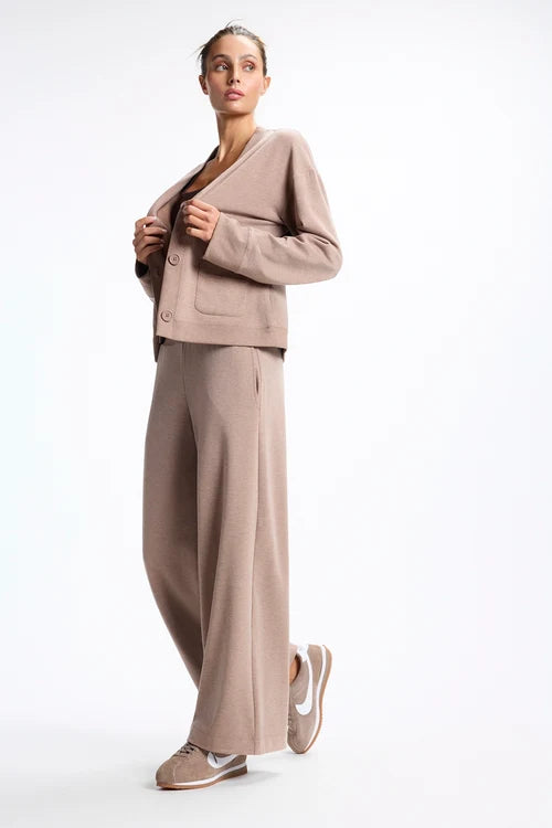 MPG COZY FLEECE CARDIGAN