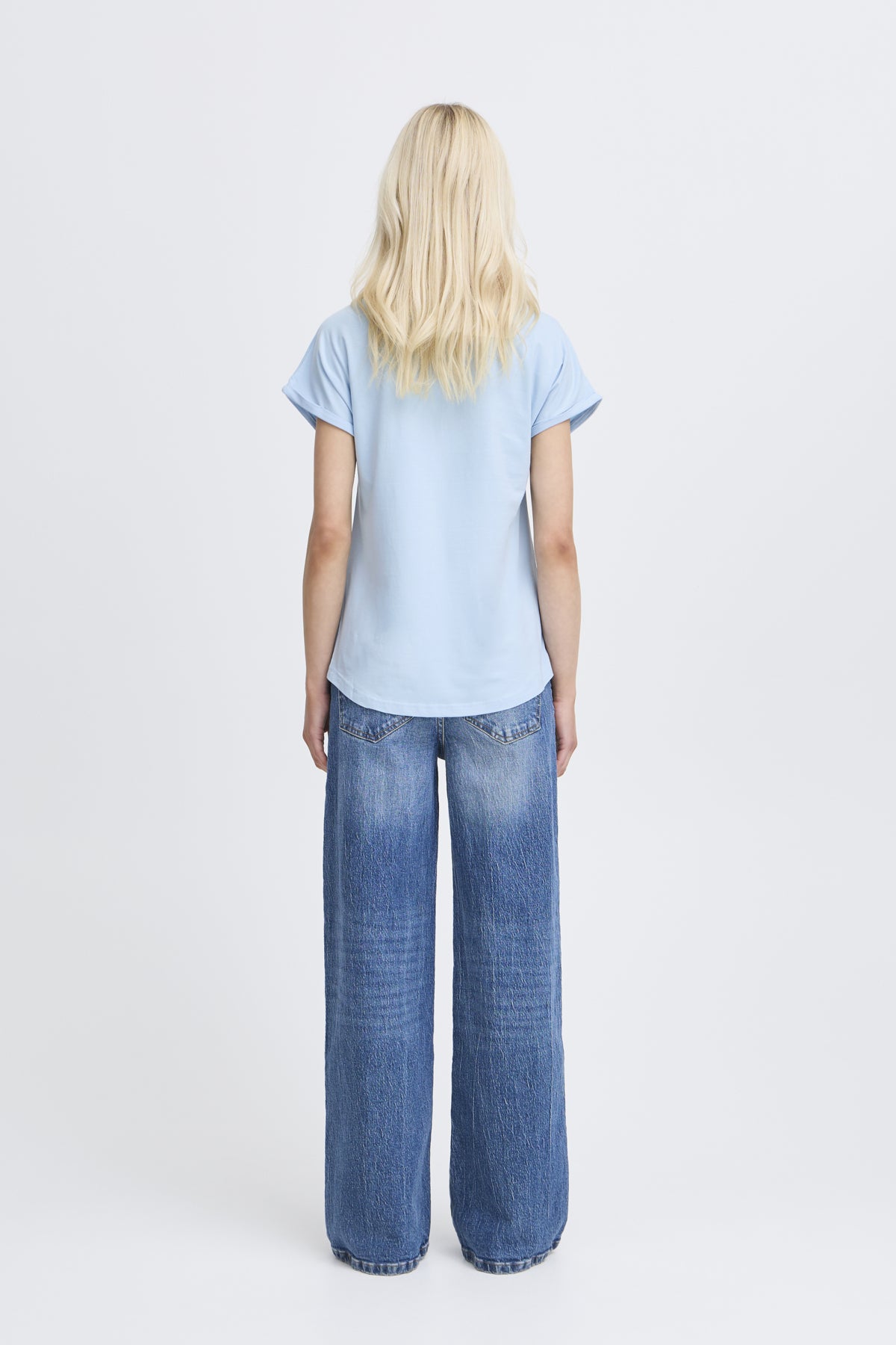 B YOUNG PAMILA CAP SLEEVE TEE SHIRT