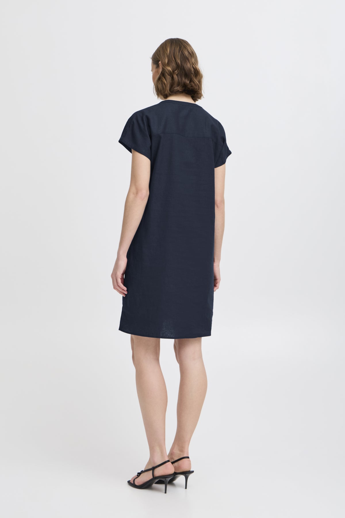 B YOUNG BYFALAKKA V NECK DRESS
