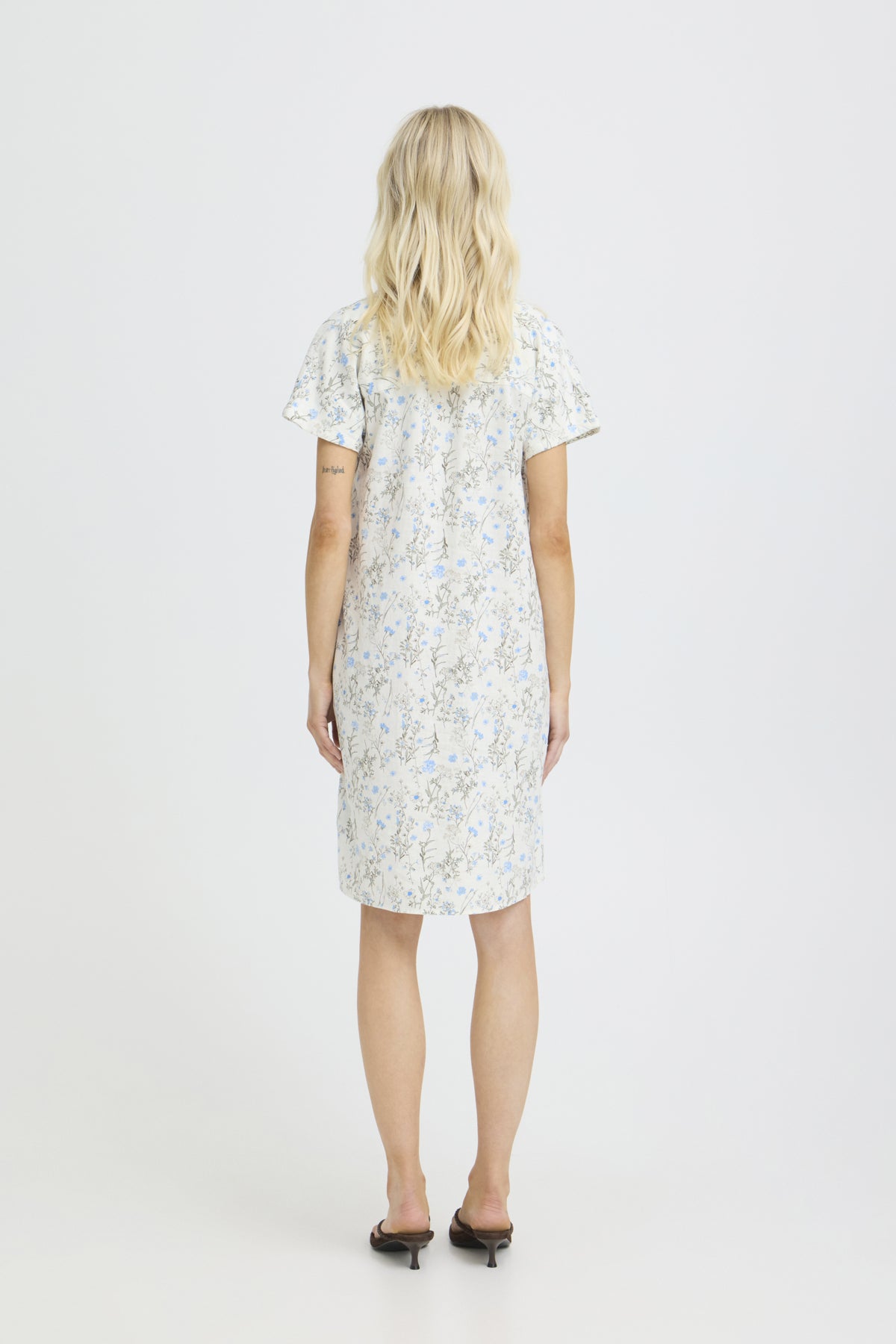 B YOUNG BYFALAKKA V NECK DRESS