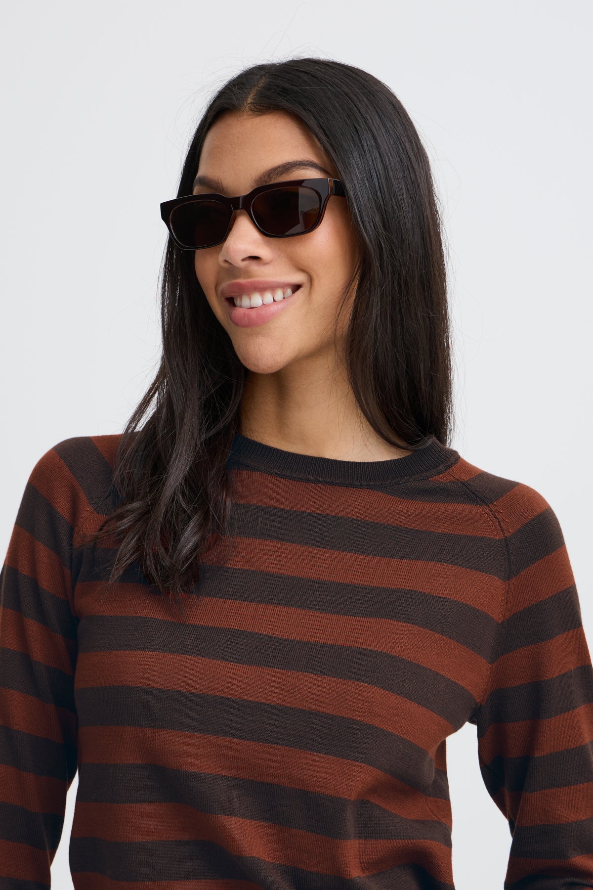 B YOUNG BYMMORLA LONG CUFF SWEATER