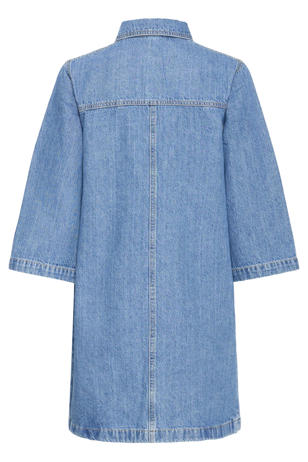 b young denim dress b.young Dress 'BYKOSMO' in Blue Denim