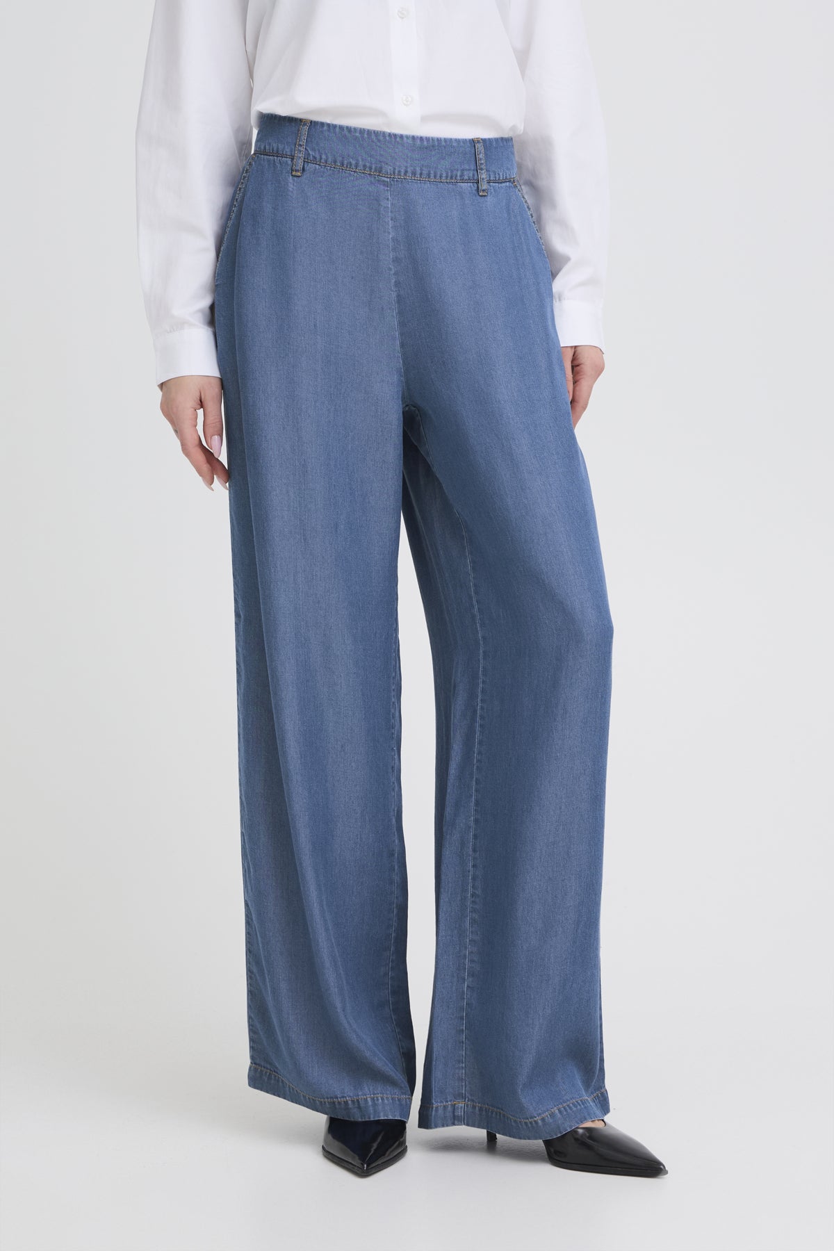 B YOUNG BYKOSMO WIDE LEG LONG PANT