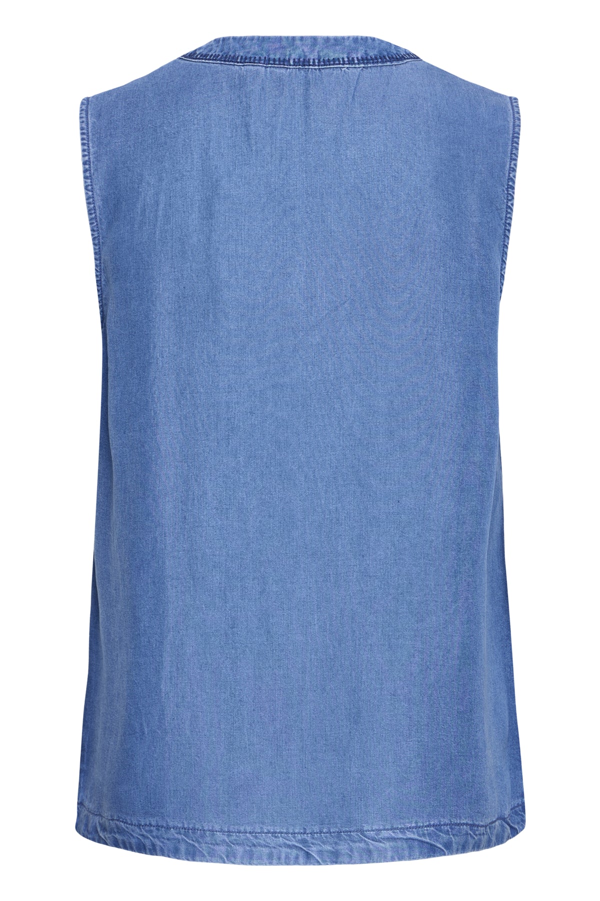 B YOUNG BYKOSMO SLEEVELESS EMBROIDERED SHIRT