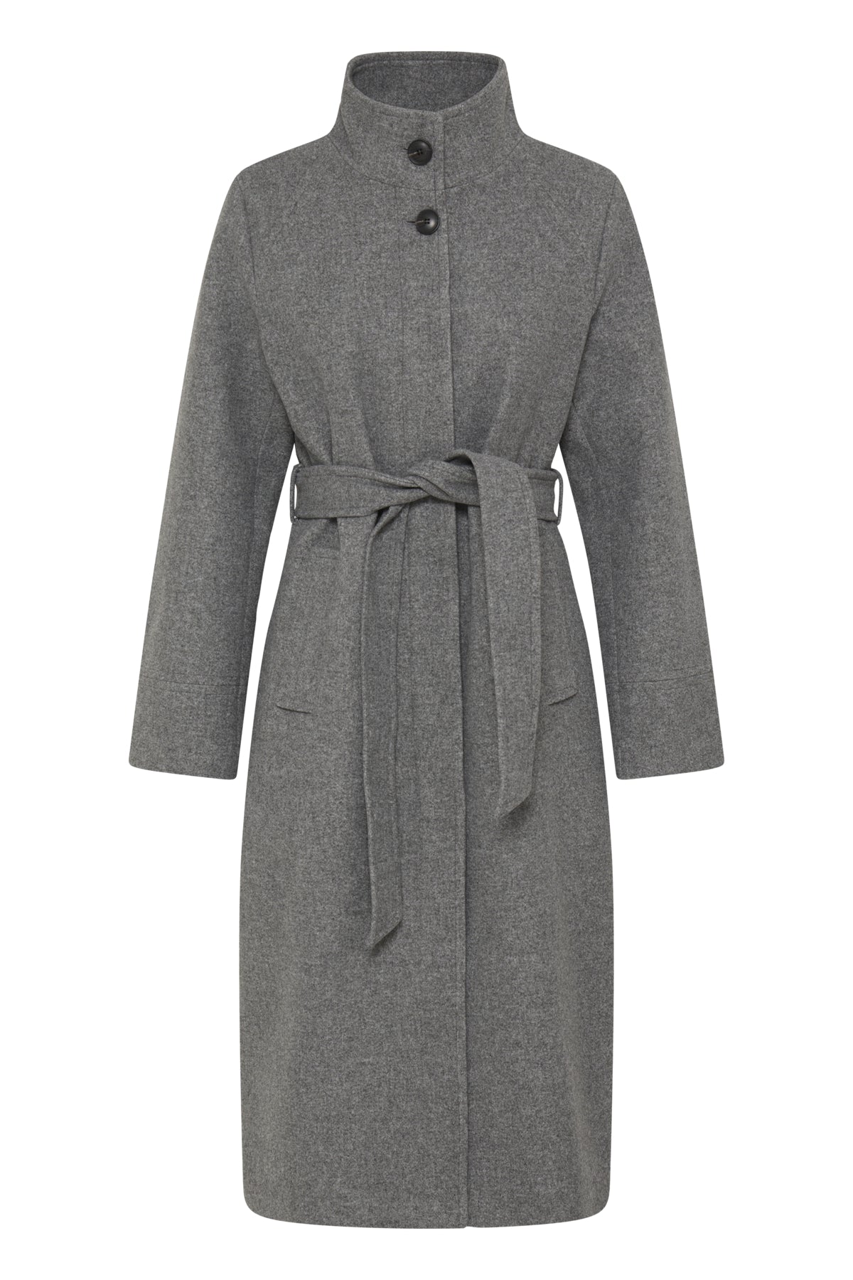 B YOUNG BYCALIA MELANGE LONG COAT