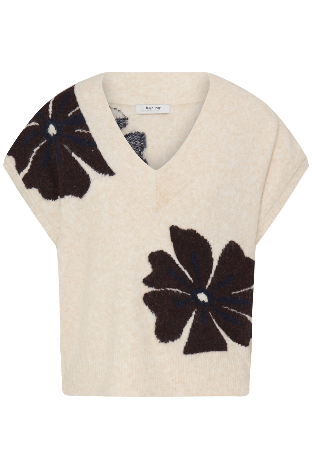 B YOUNG BYOMEA V NECK SLIPOVER VEST