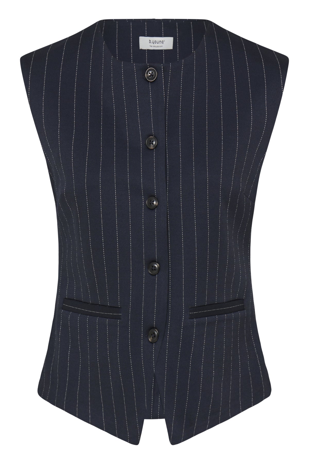 B YOUNG BYROWAN STRIPE VEST