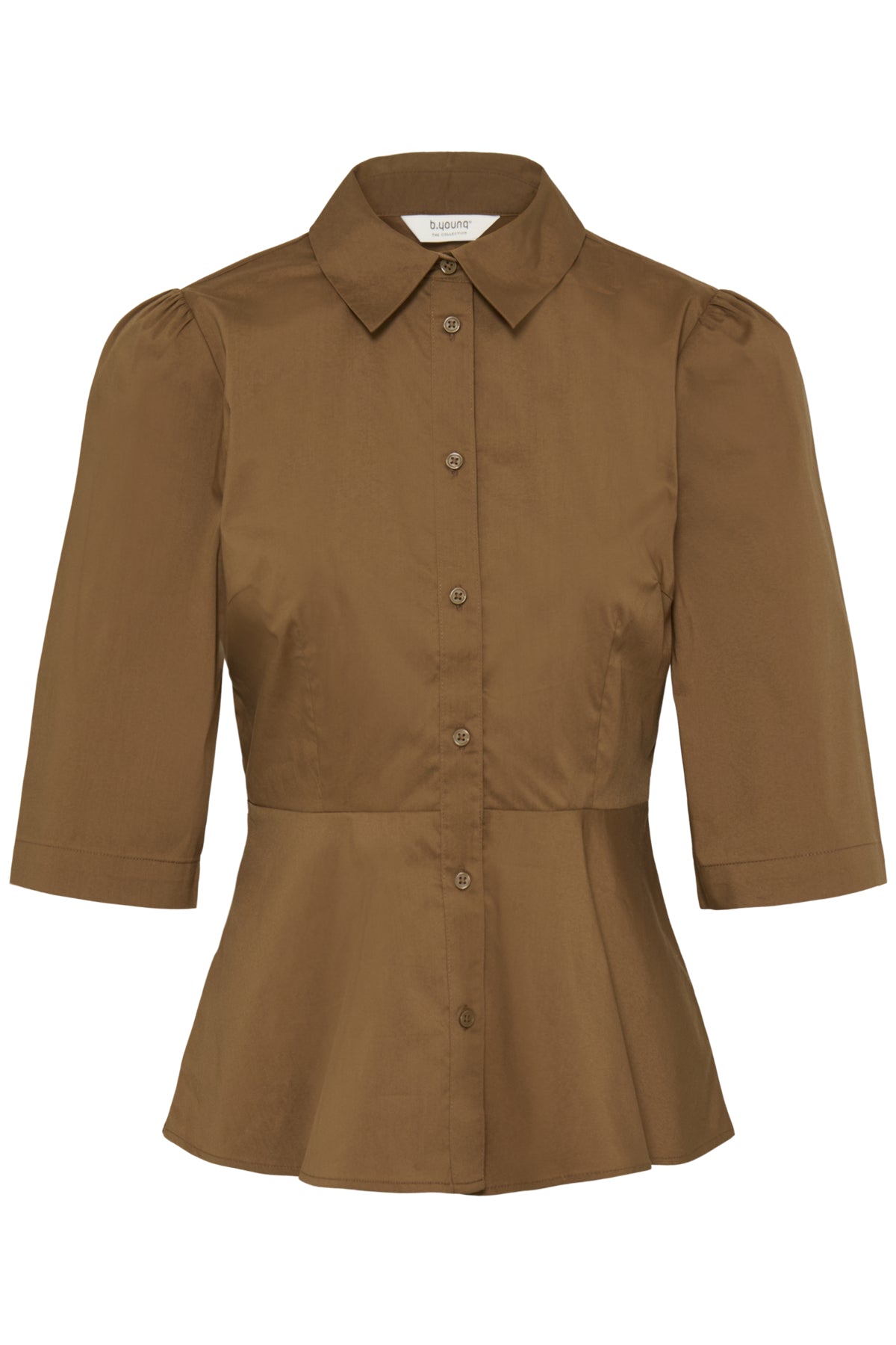 B YOUNG BYISSALIM PEPLUM SHIRT