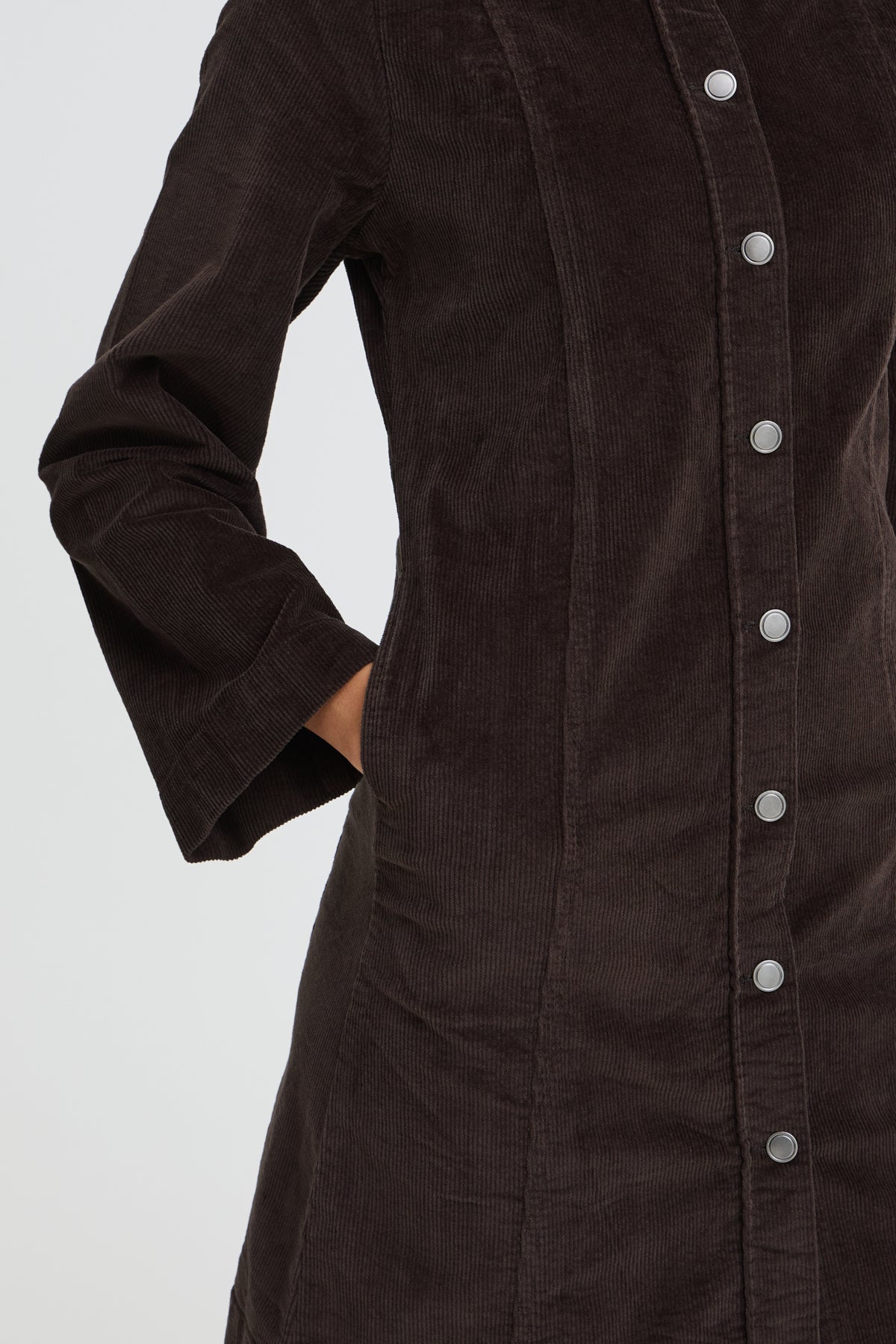 B YOUNG BYDASIK BUTTON DOWN DRESS