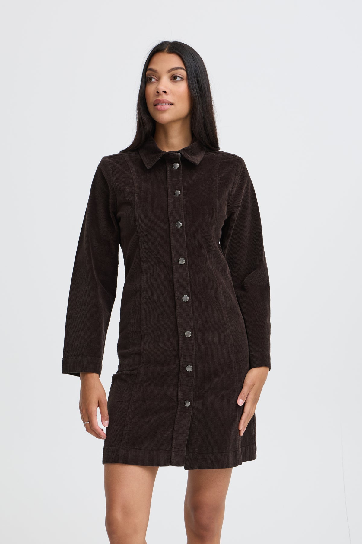 B YOUNG BYDASIK BUTTON DOWN DRESS