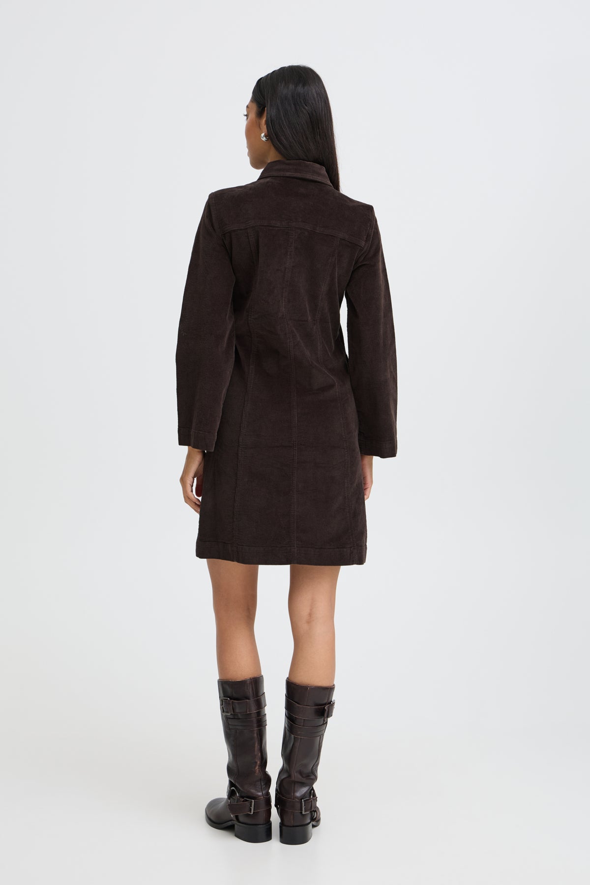 B YOUNG BYDASIK BUTTON DOWN DRESS