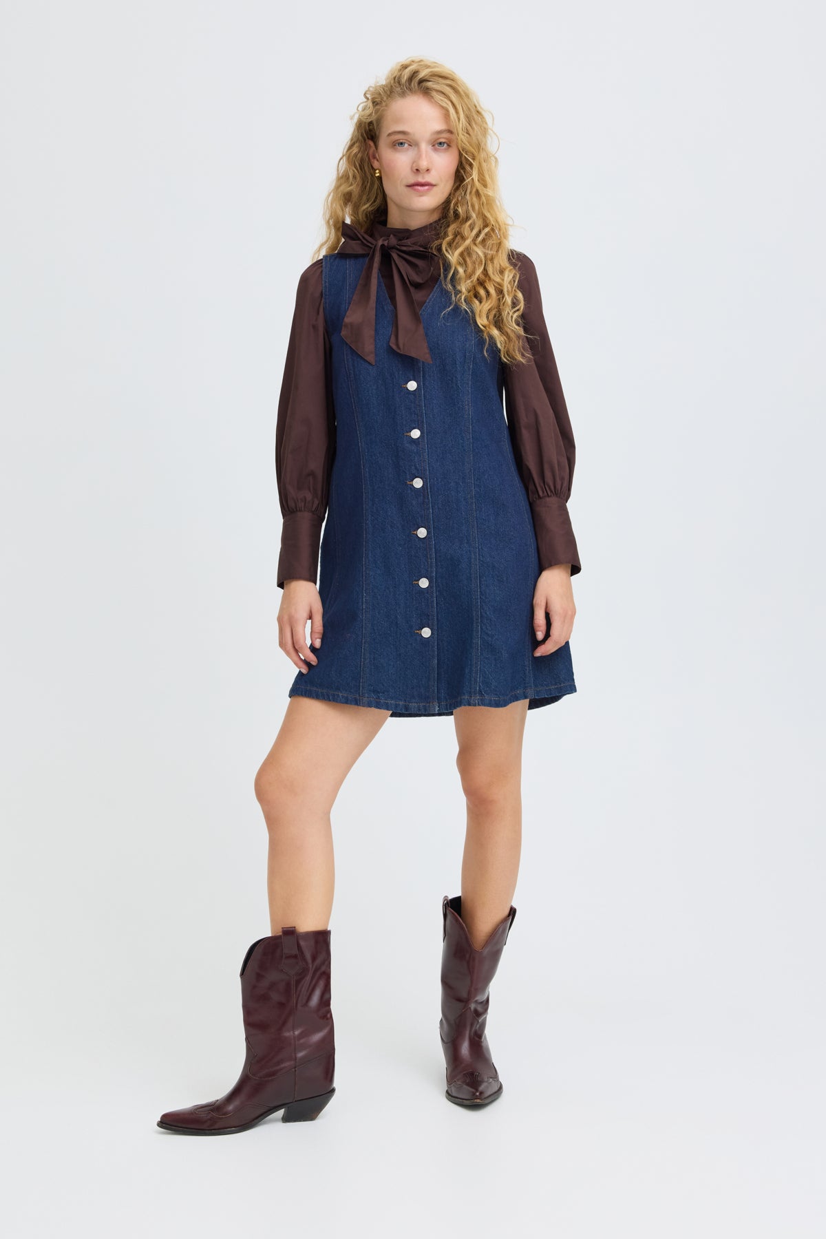 B YOUNG BYLEONE DENIM DRESS