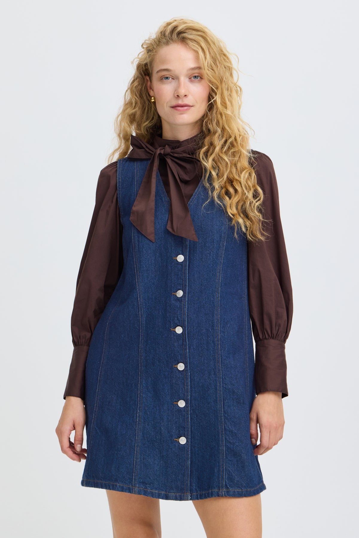 B YOUNG BYLEONE DENIM DRESS