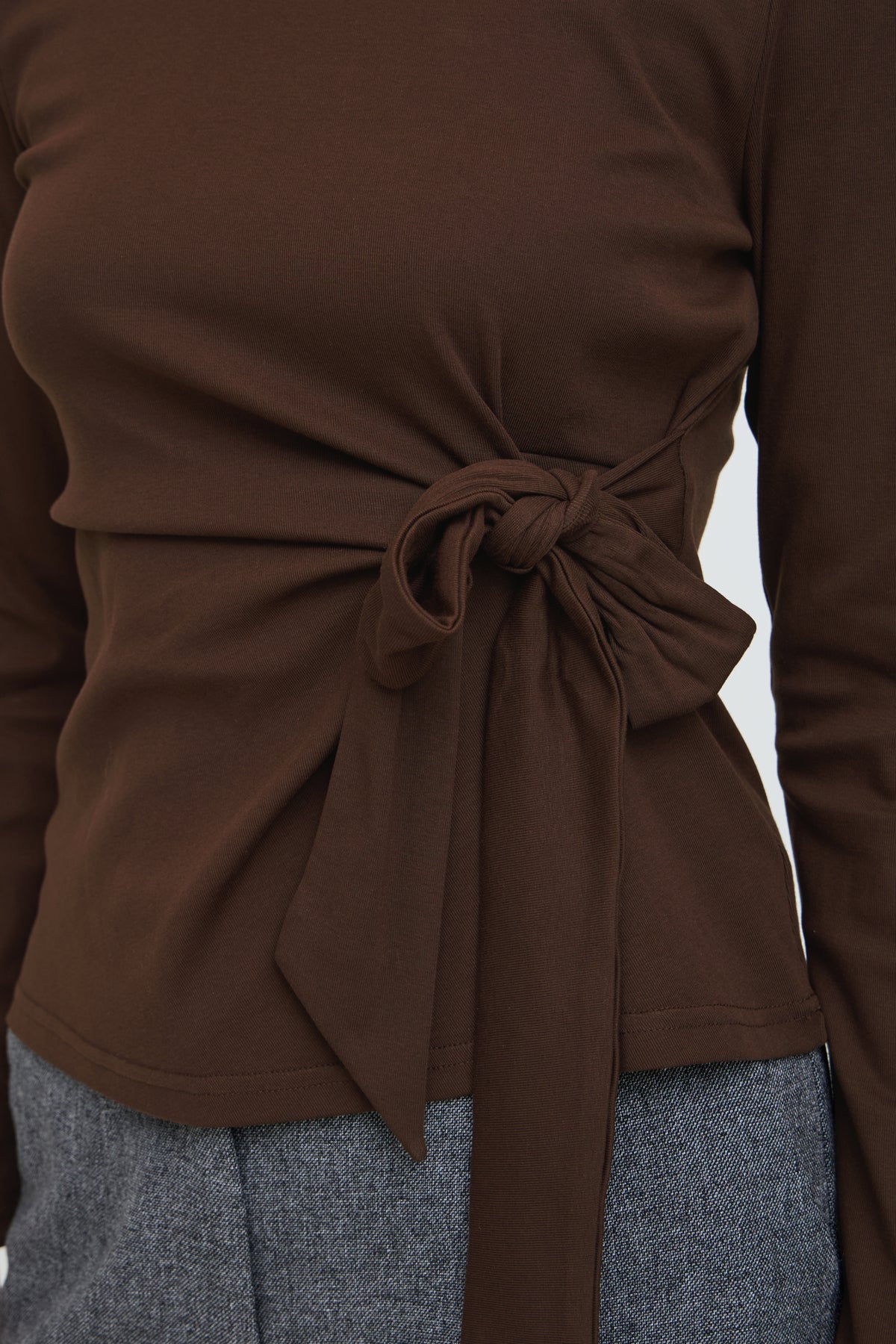B YOUNG BYROMONICA TIE SHIRT