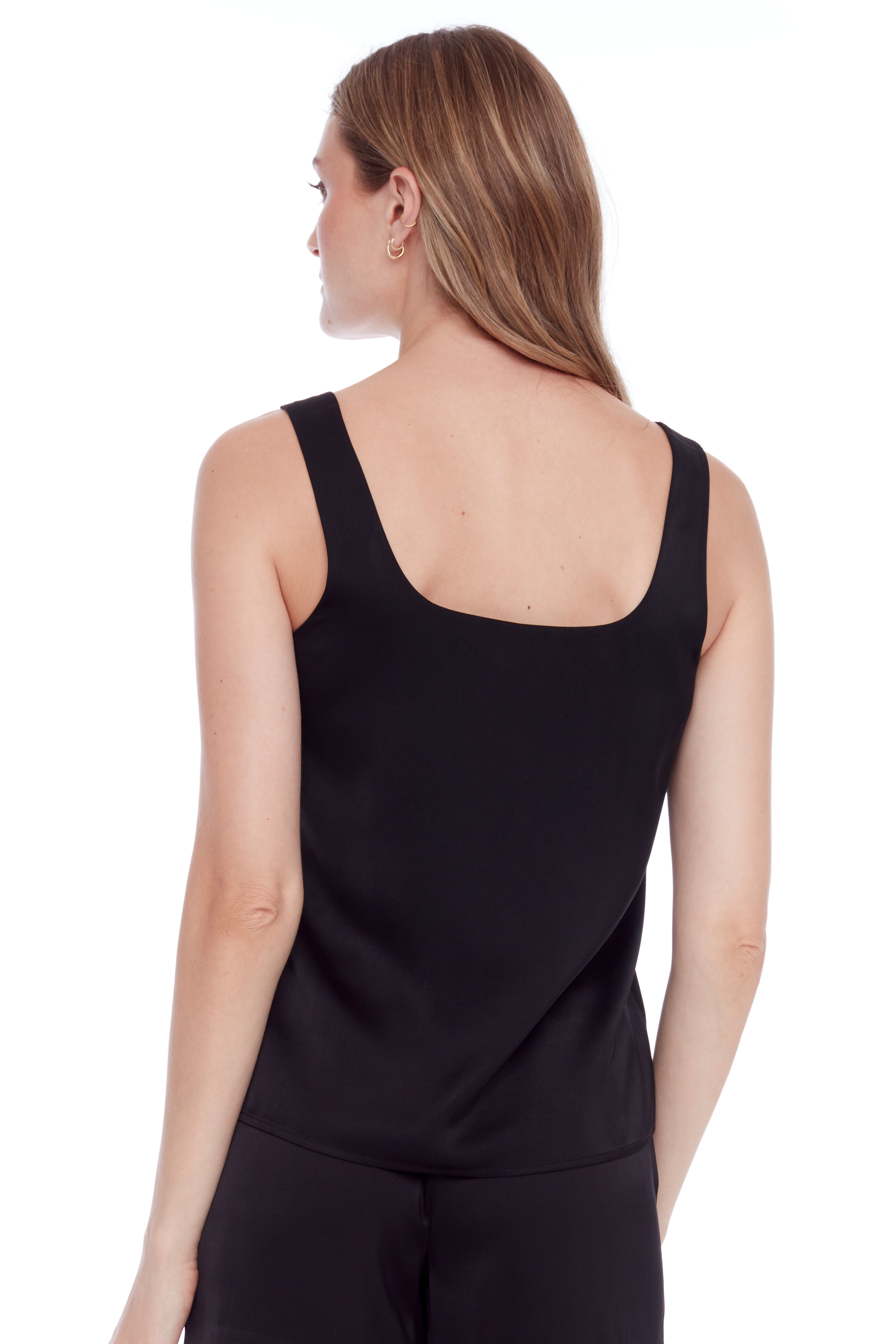 ILTM ROSALIE BELIZE SATIN SLEEVELESS TOP