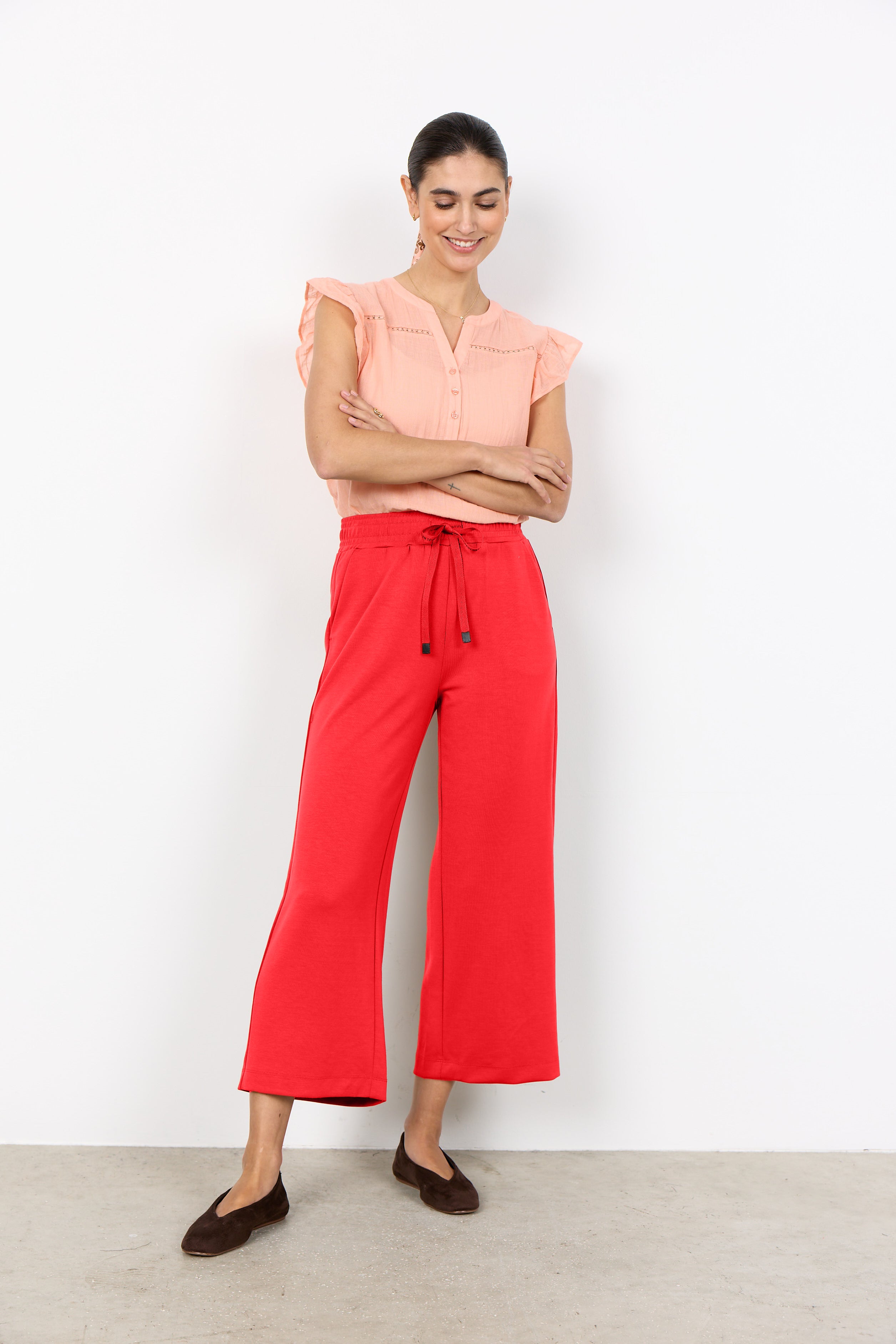 SOYA CONCEPT BANU SHORT CROPPED PANT (24 INCH INSEAM)