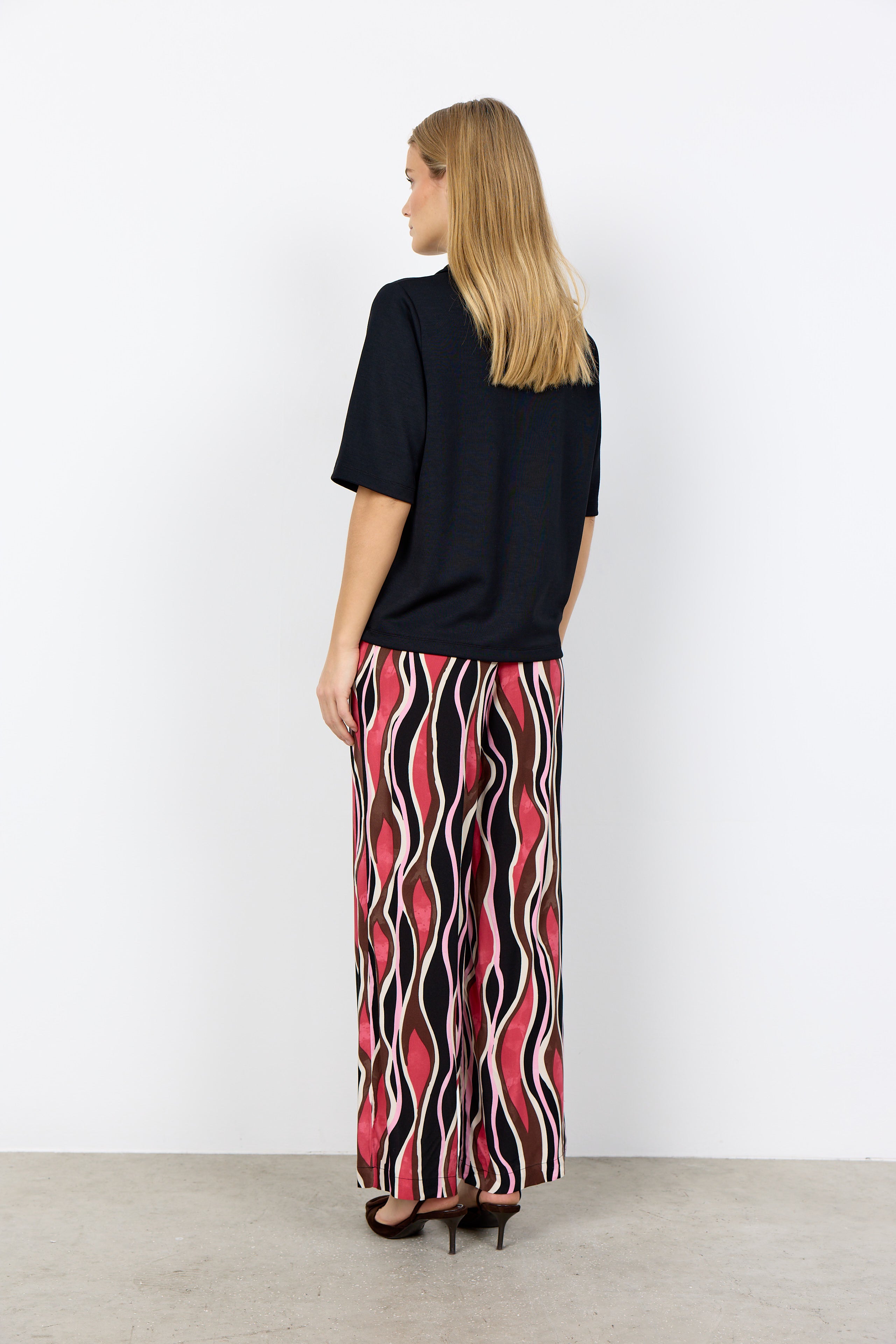 SOYA CONCEPT BANU SHORT SLEEVE QUARTER ZIP